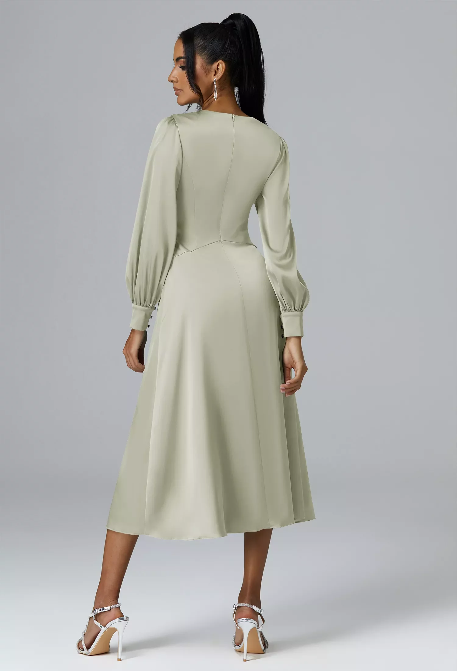 midi bridesmaid dresses with sleeves AW Sibylla Dress Color:M-Dark Navy making it perfect for RCT-XYXY-202115 baby blue tennis dress