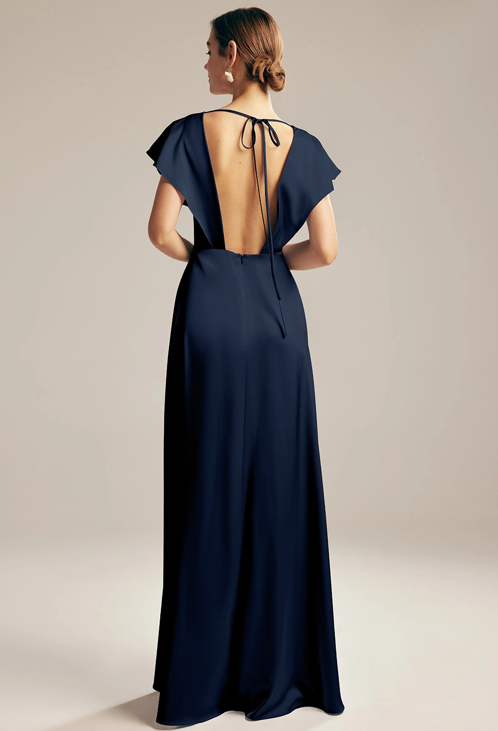 Dark Navy Maternity Bridesmaid Dresses