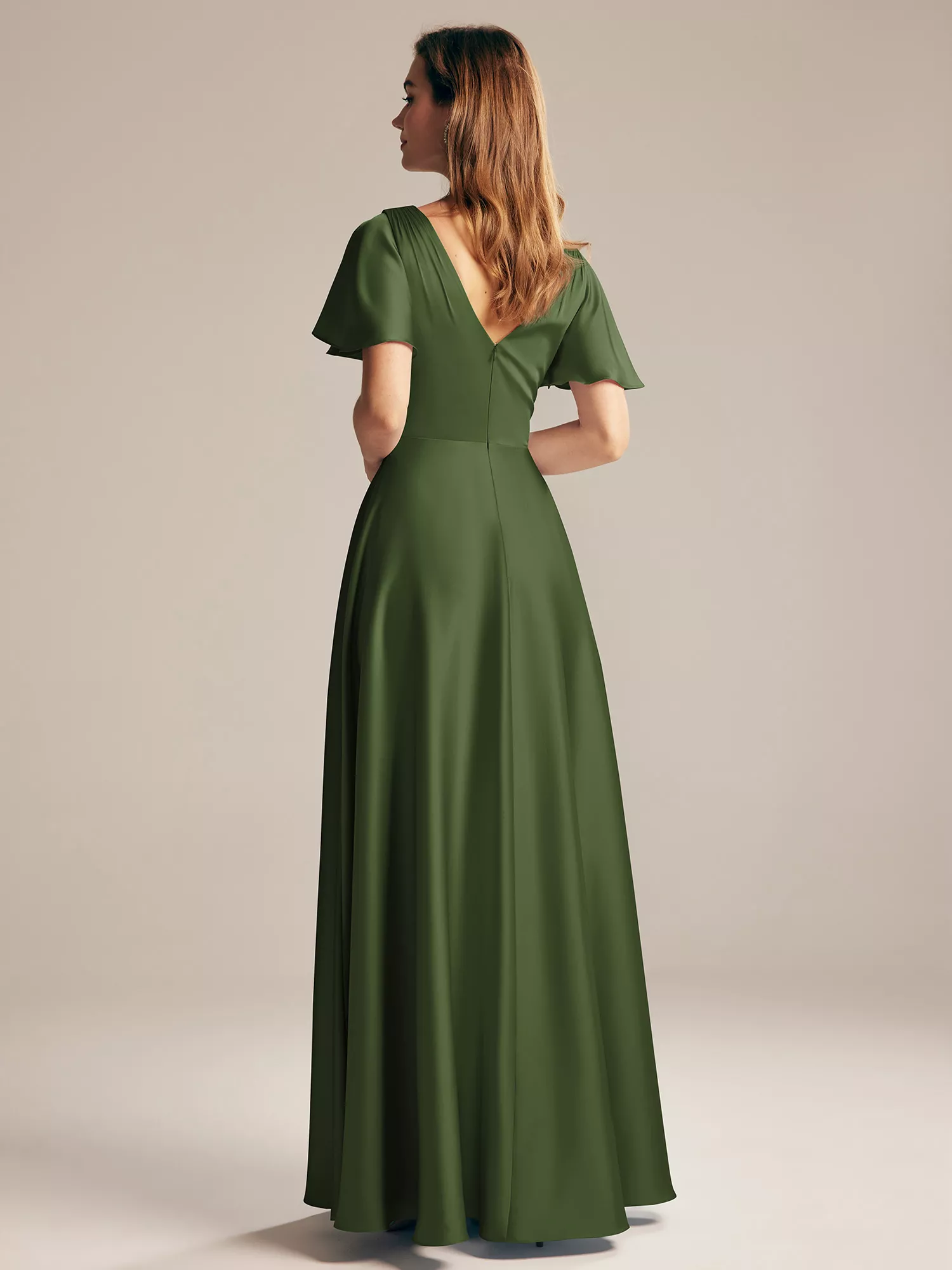 Green Olive Bridesmaid Dresses | AW.Bridal Australia
