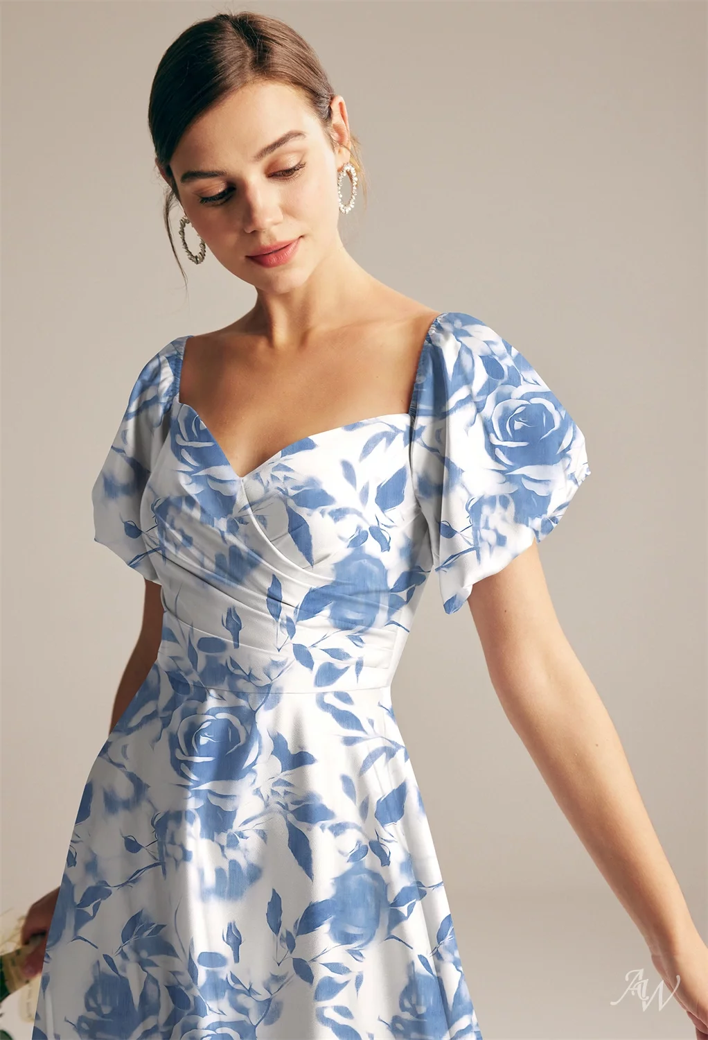 knee length jean dress The Desirae Modest Denim Dress Vintage Denim / L