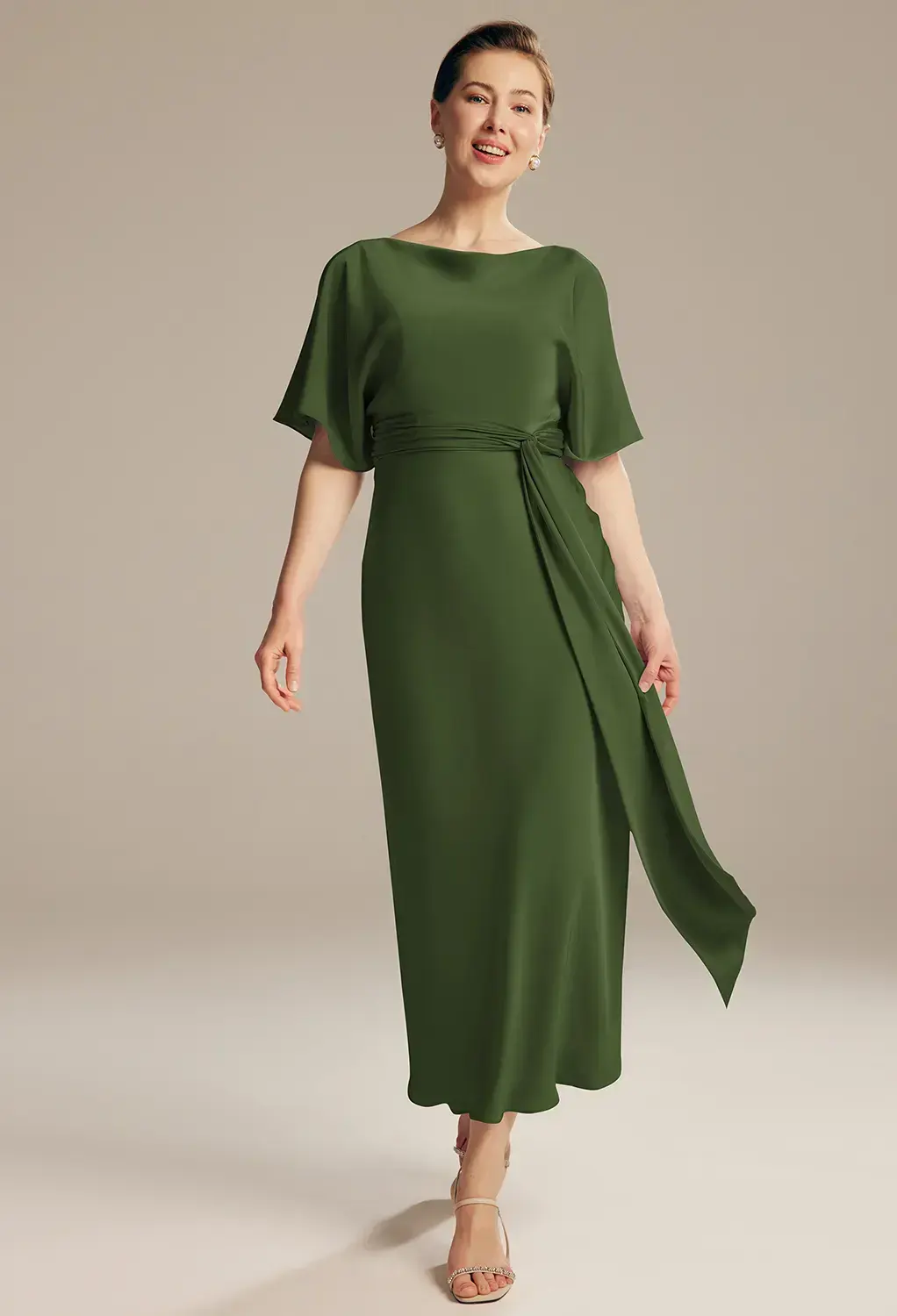 Green Olive Mother of the Bride Dresses & Groom Dresses | AW.Bridal  Australia