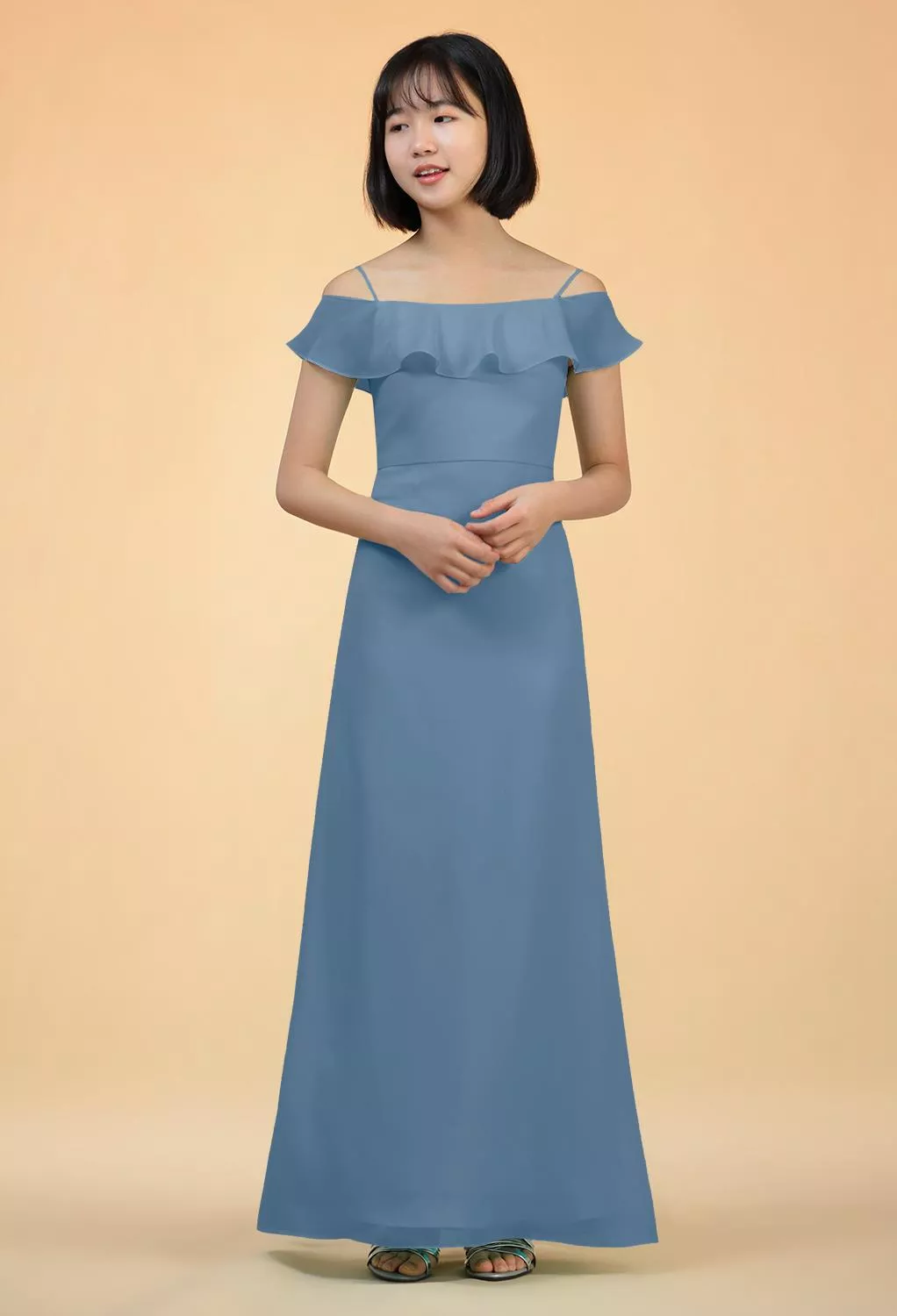 princess polly baby blue dress Fitted Corset Beaded Formal Long Prom Dress LaDivine CD405 – The Dress  Outlet main image 0