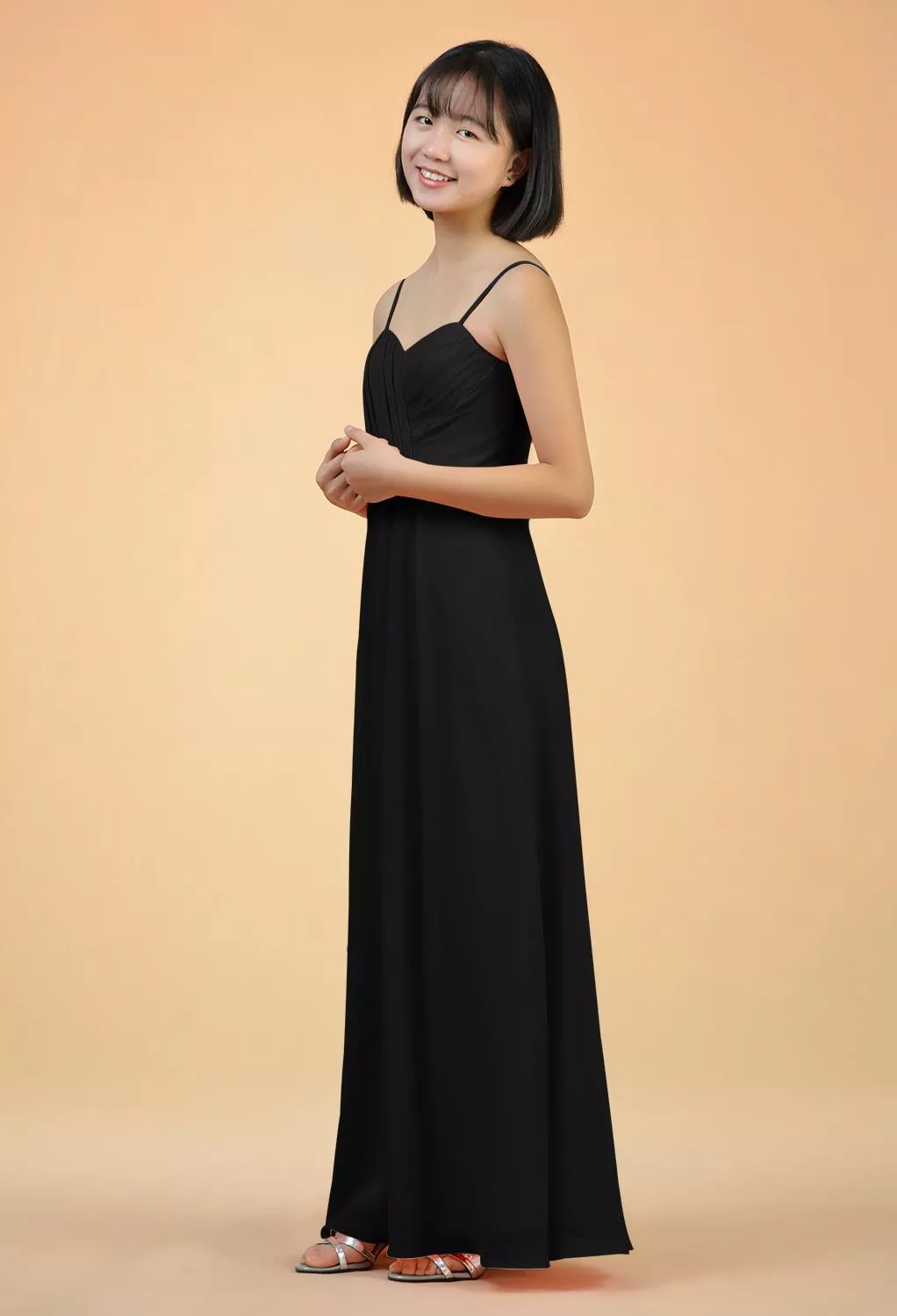 Black Junior Bridesmaid Dresses | AW.Bridal Australia