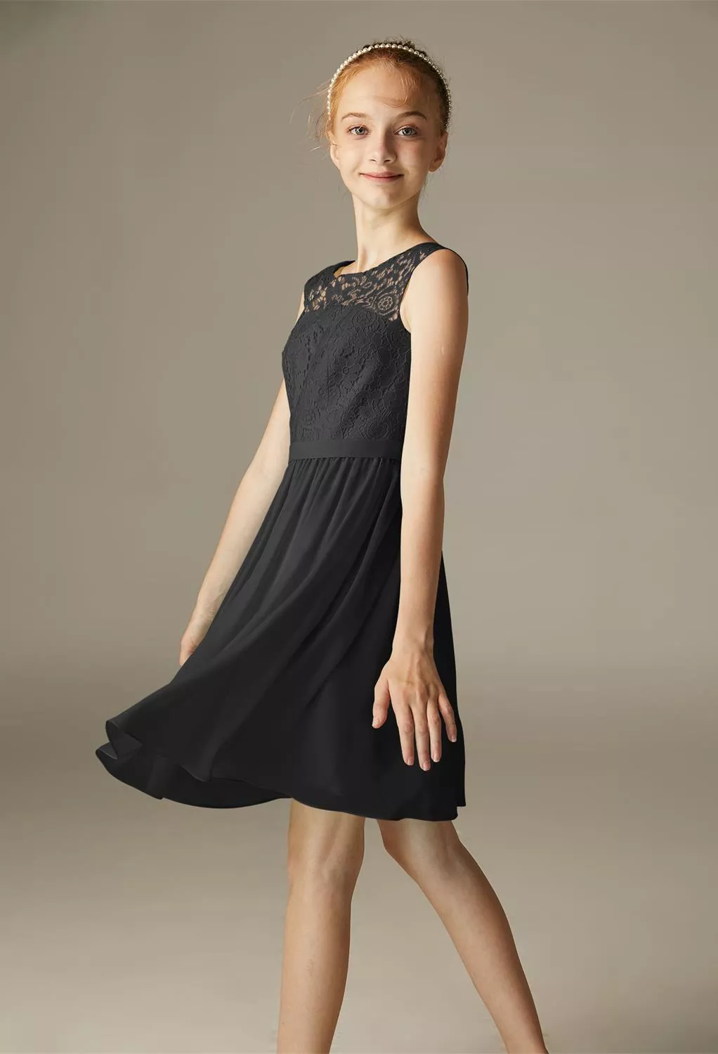 chinese dress ladies Junior bridesmaid dress with embroidered lace Baby dress tulle Flower –  Colibri Fashion Studio