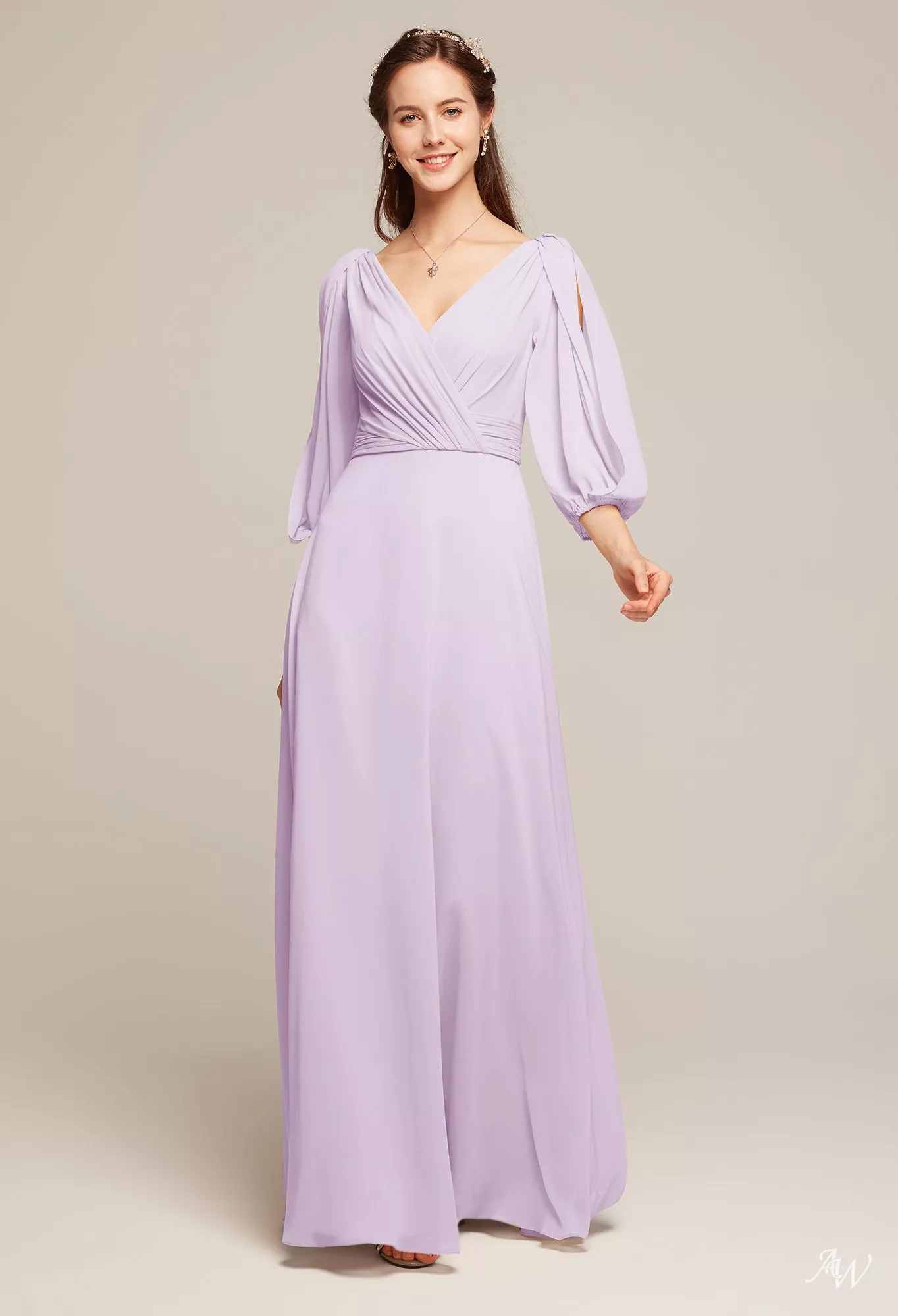 AW Polly Lilac Bridesmaid Dresses | AW.Bridal Australia