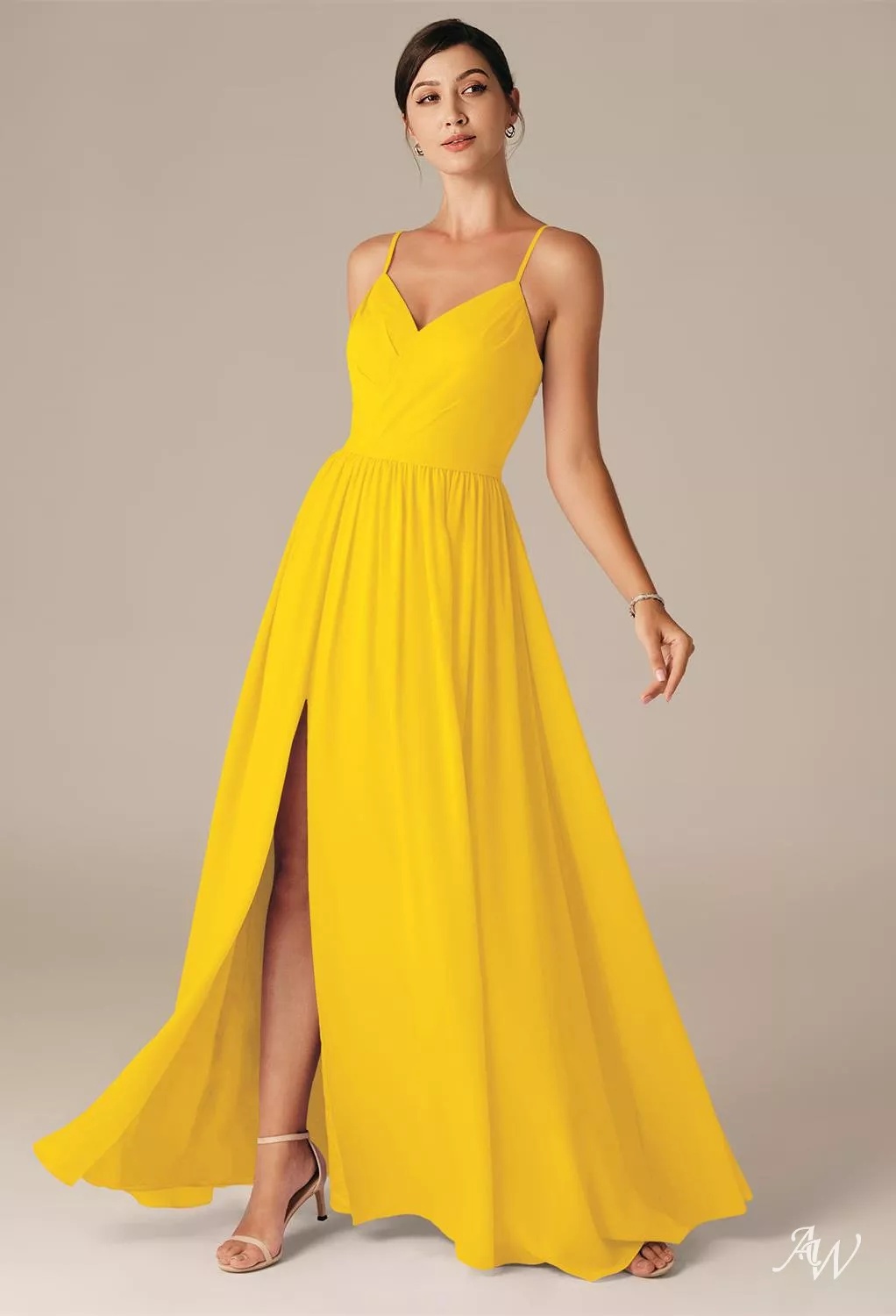 cocktail bubble dress Miss Circle Women Aubrey Egg White Satin Hem Mini Color:Light Yellow* Bubble Hem Slit length: long dress Date Night Outfit: Fashion