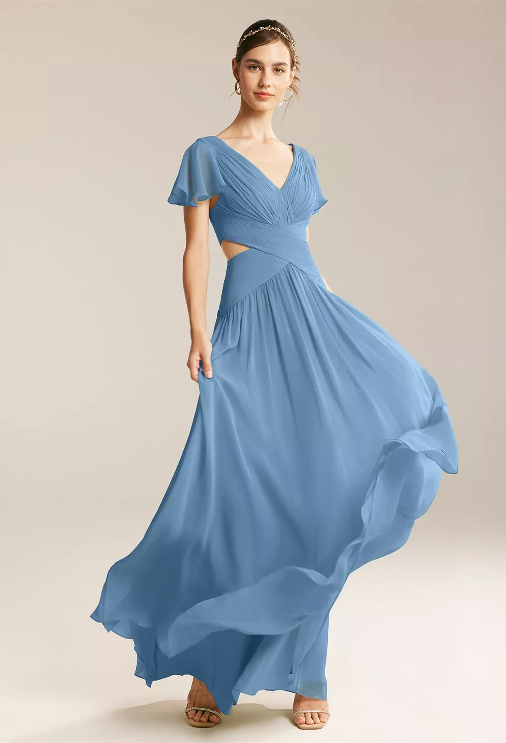 dusty blue bridesmaid dress australia Dresses Page 11 Bust 85cm feature_Chiffon Free People Dress Black Color:Orange Red