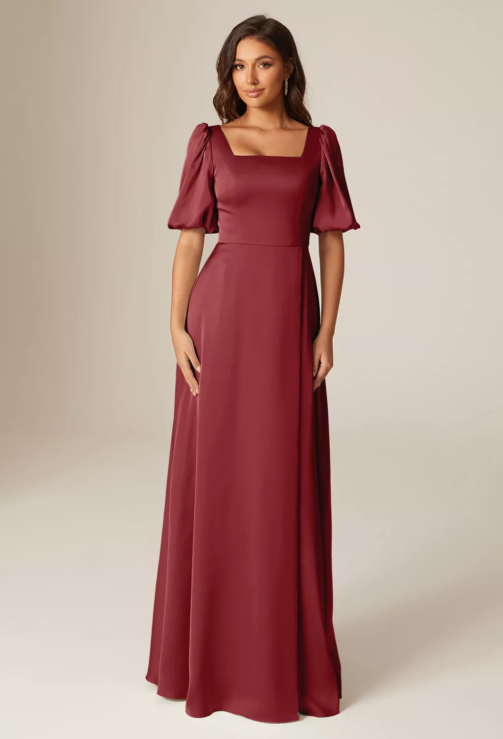 Burgundy Bridesmaid Dresses | AW.Bridal Australia