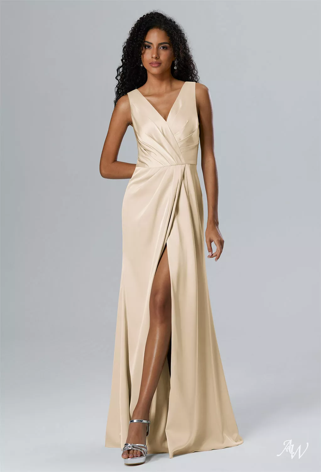 champagne bridesmaid dresses australia AW Rosabelle Dress