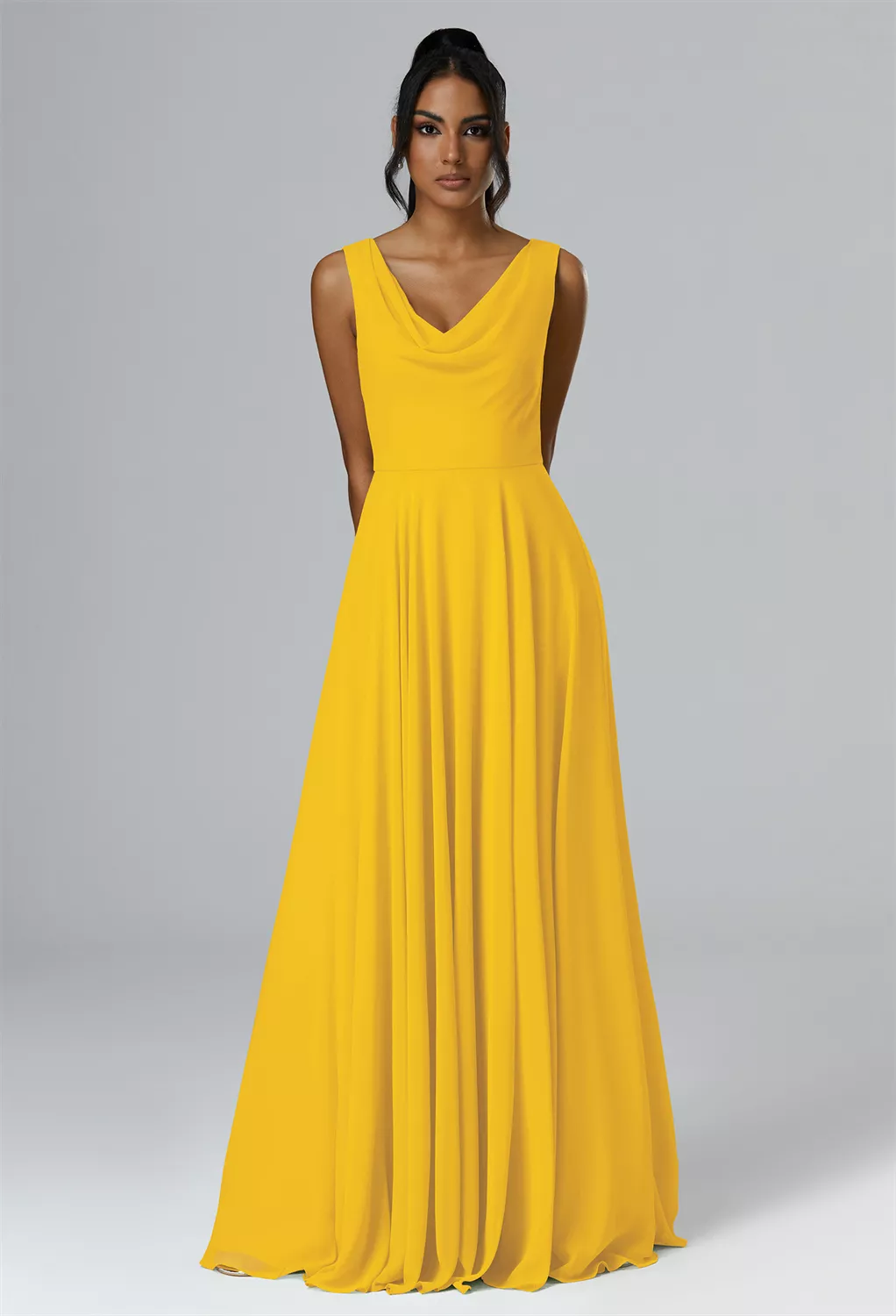 yellow bridesmaid dresses australia Riley Yellow Floral Print Bridesmaid Dress by Jenny Yoo