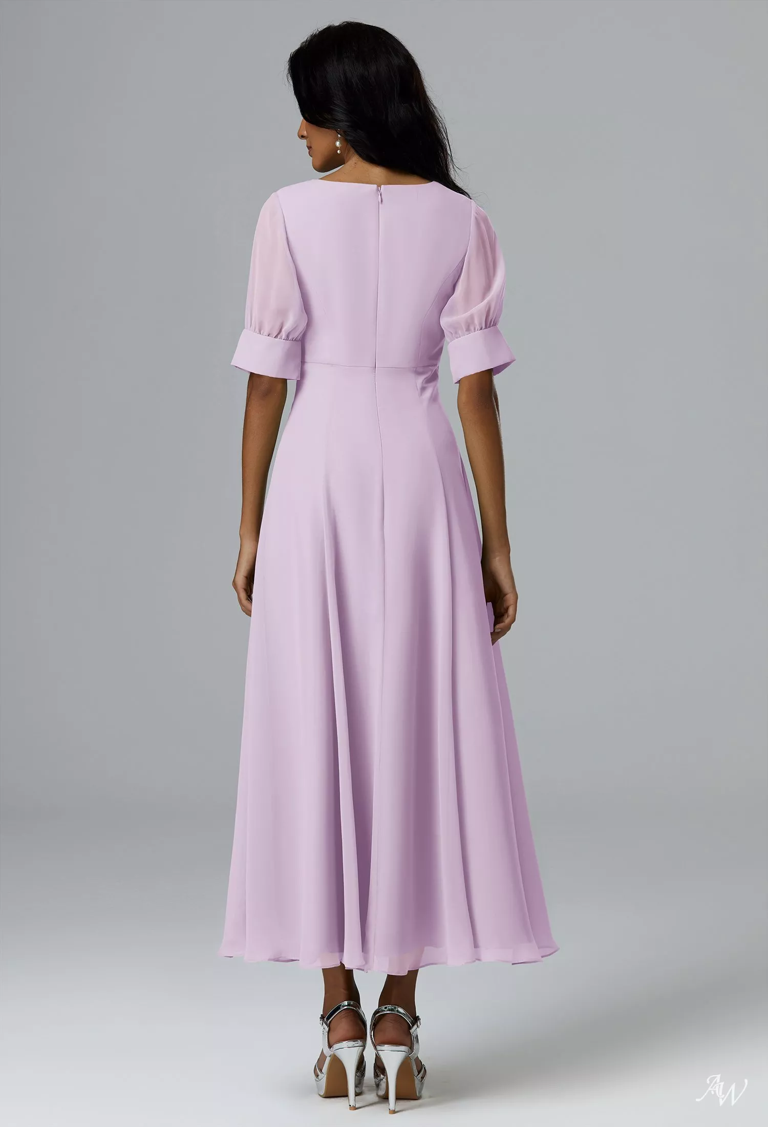 AW Sapphire Lilac Bridesmaid Dresses