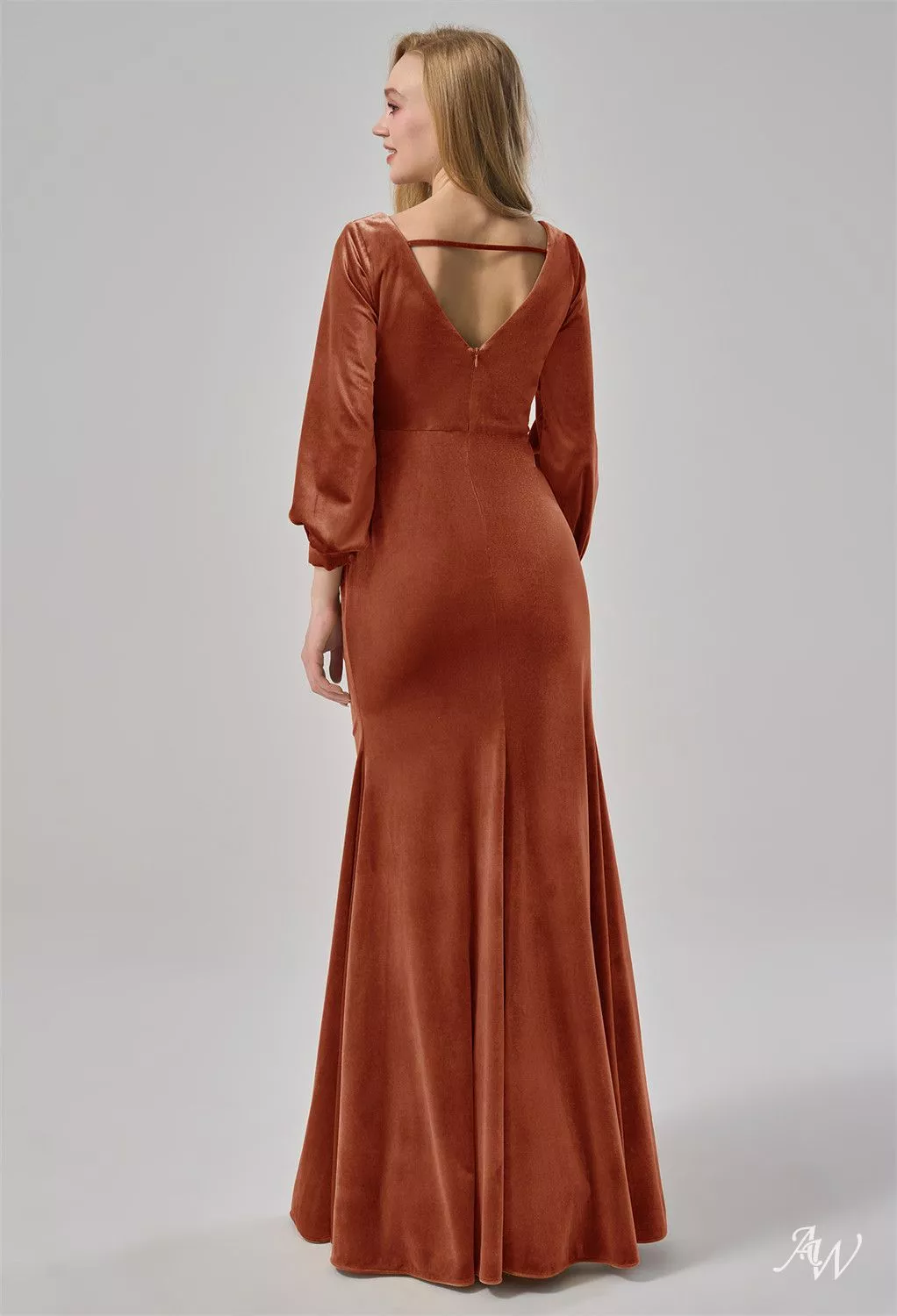 brown bridesmaid dress australia Cameron Espresso main image 1