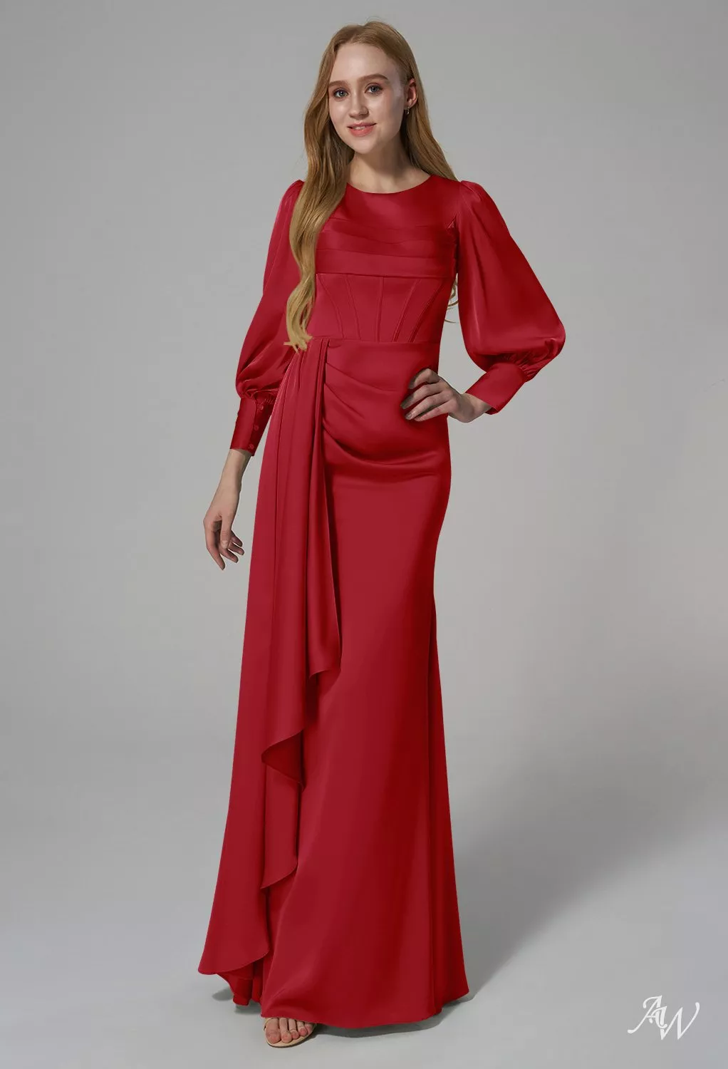 princess polly baby blue dress AW.Bridal Mermaid Bateau Neckline Floor Length Short Sleeves Satin Mother of The Bride Dresses Dress Deep Claret Size 18