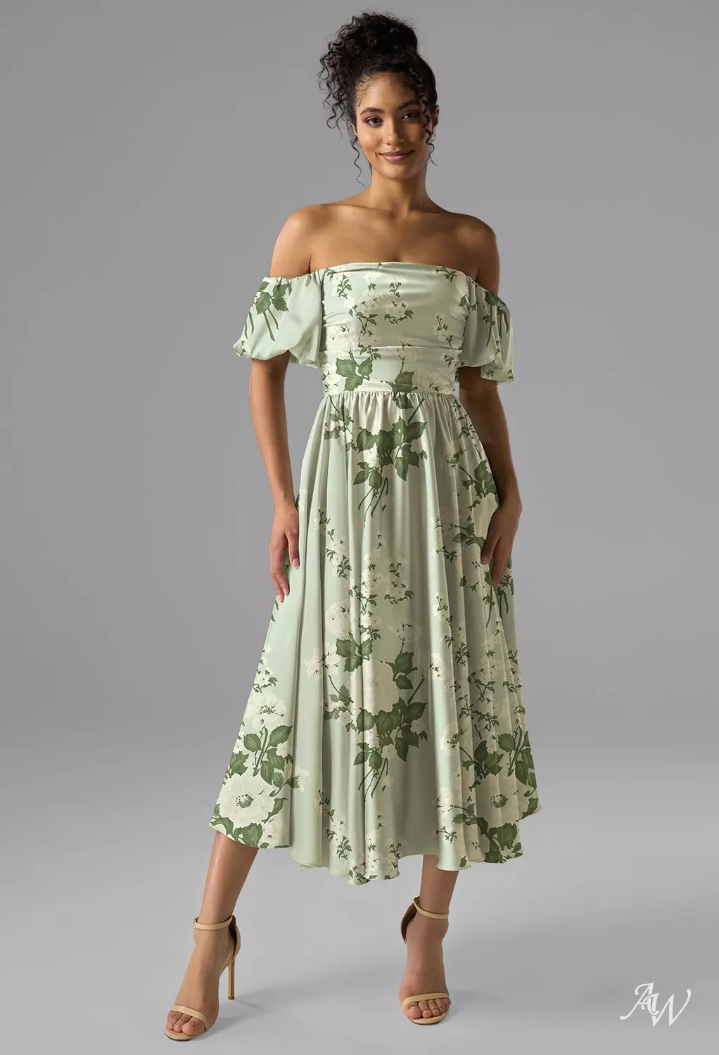 moss green cocktail dress AW Kye Irish Gypsy Wedding Bridesmaid SPRING EDIT CLOTHING Olive green perfect for the chicest Color:Other_Colors