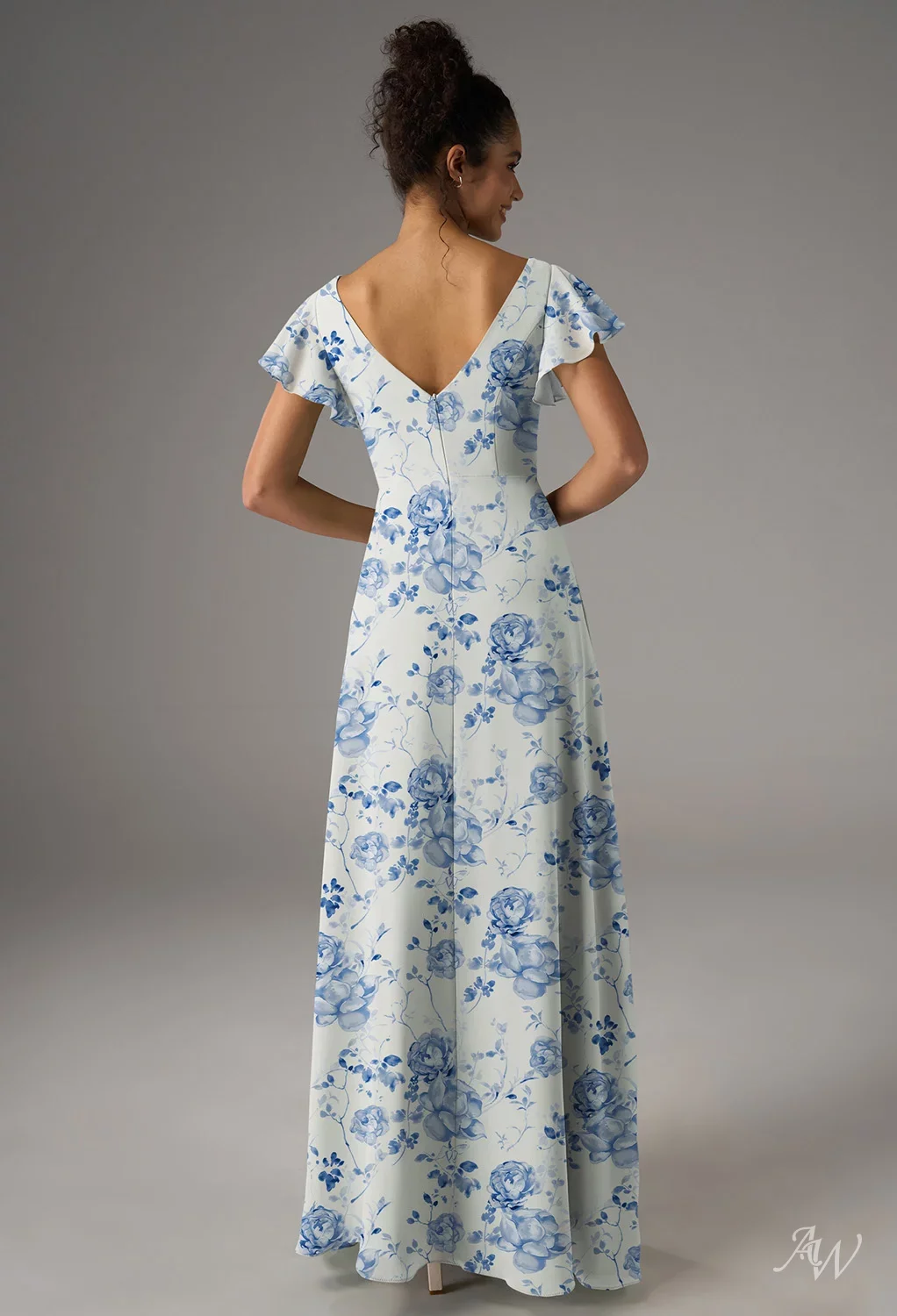 blue floral dress australia Ashley Maxi Dress - Dark Blue Floral - Buy Women's Dresses main image 0