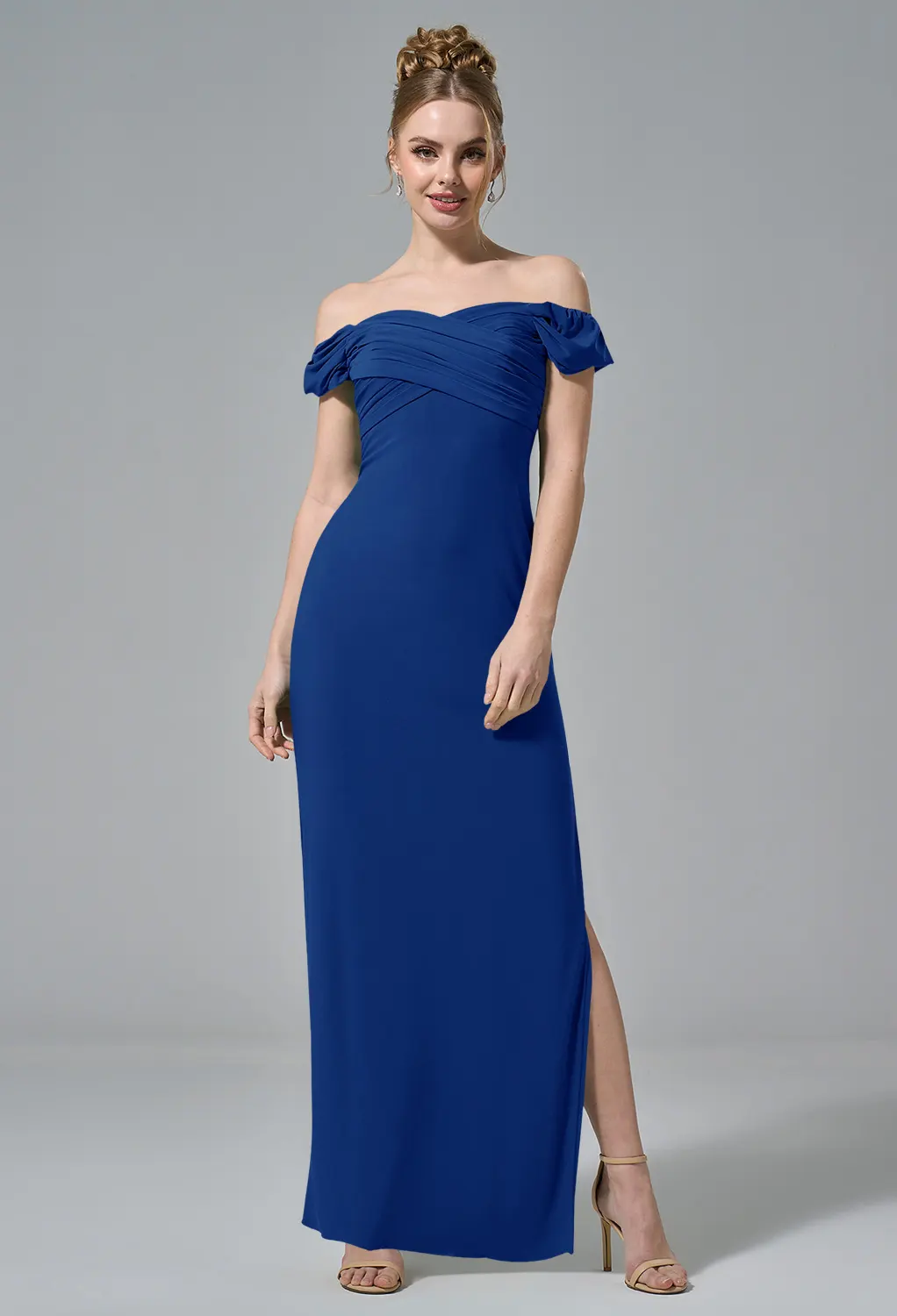Royal Blue Black Tie Wedding Guest Dresses | AW.Bridal Australia