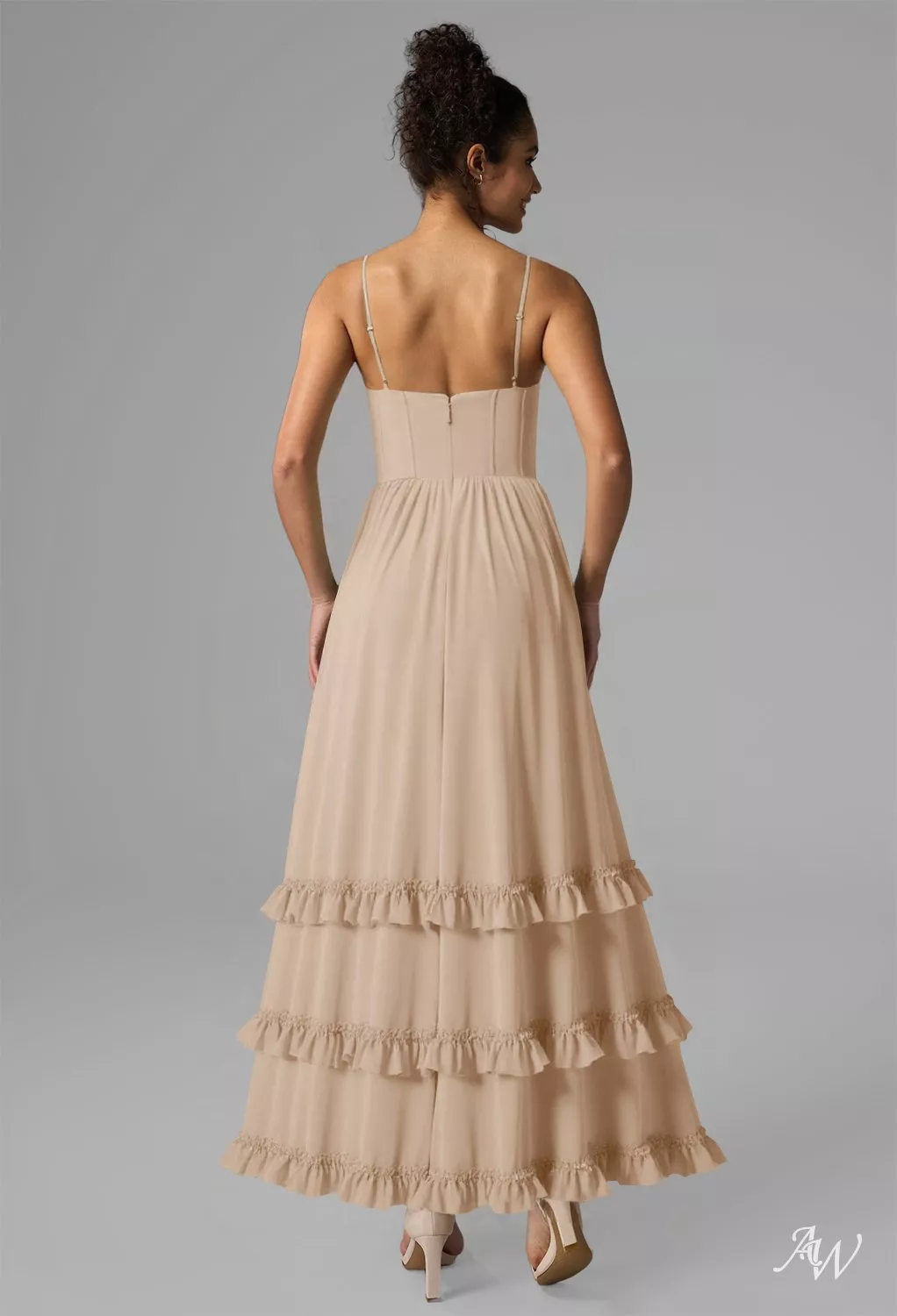 champagne bridesmaid dresses australia AW Rosabelle Dress