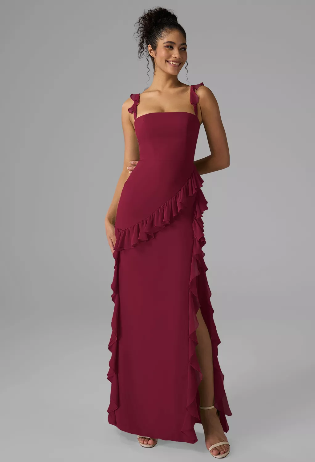 Burgundy Bridesmaid Dresses | AW.Bridal Australia