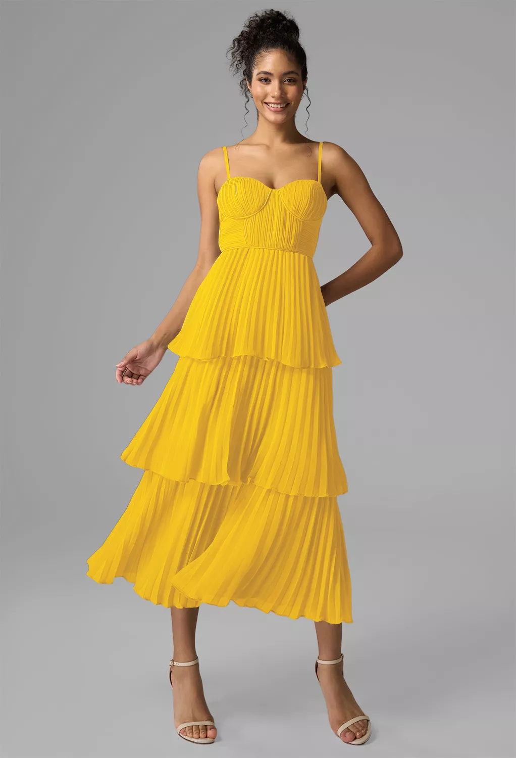 yellow cocktail dress australia Late 1950's Mustard Yellow Cocktail Dress / New Old Stock / Size XS Small /  Party Dress