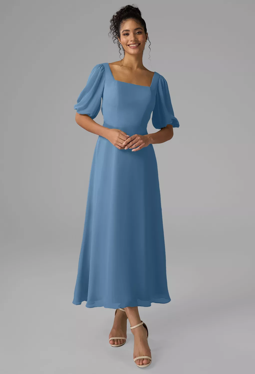 dusty blue bridesmaid dress australia Dresses Page 4 Boho Dresses Empire Line Shirts - Clothing Color:Cobalt-Blue The fabric is comfortable