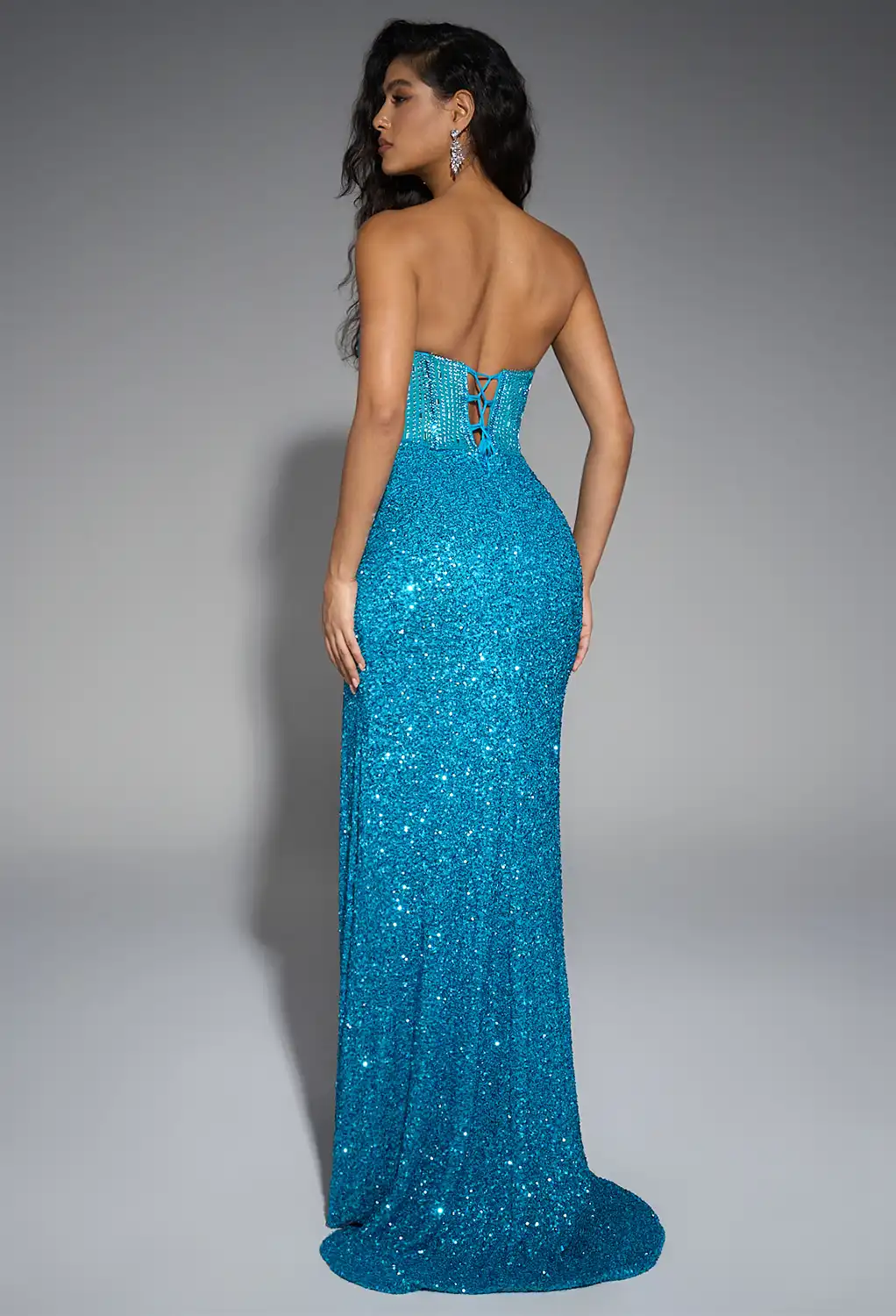 AW Ashton Cyan Blue  Prom Dresses