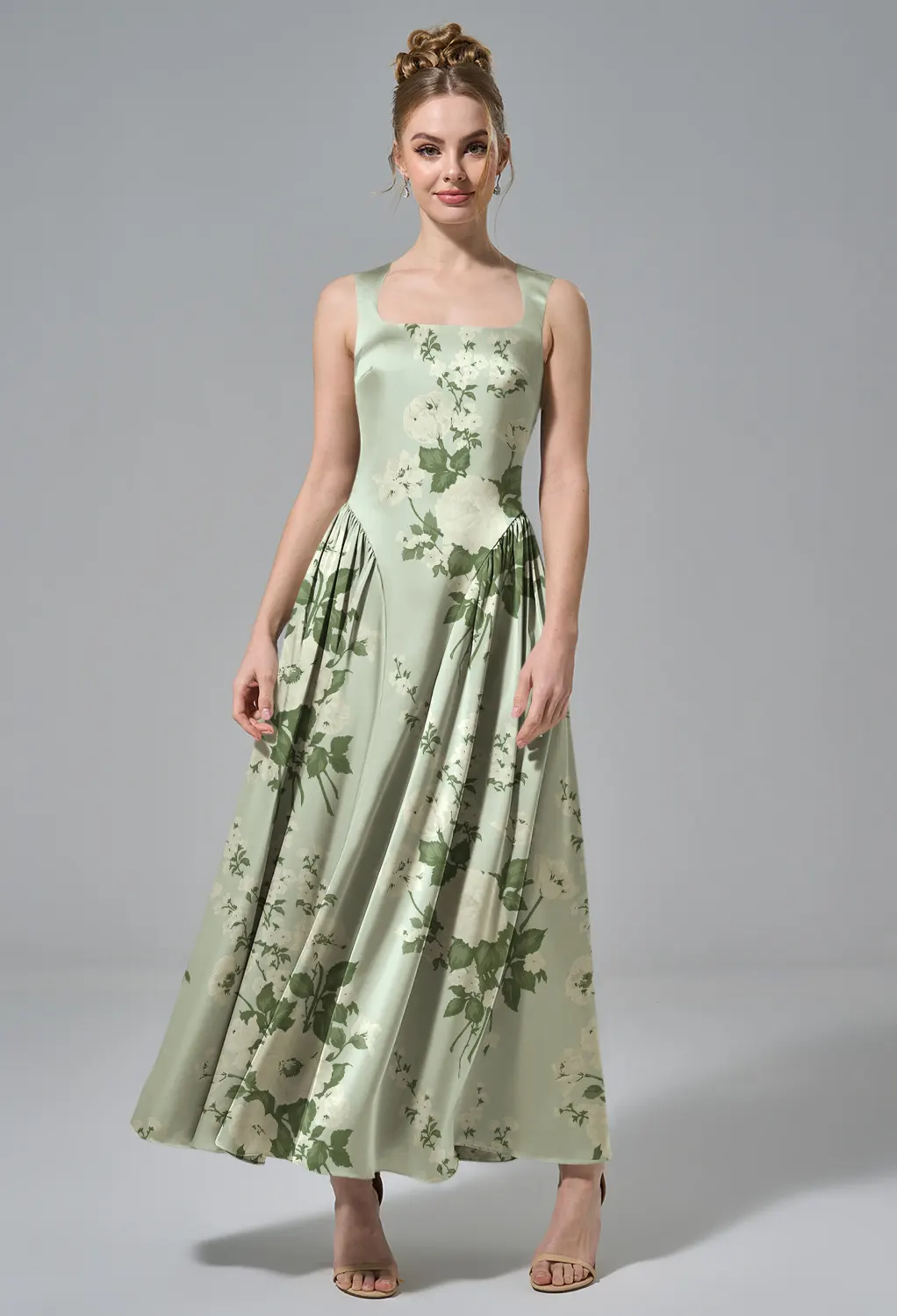 moss green summer dress Rachel Maxi Dress, in Moss Green Stretch, Size: 2XL | Show Me Your Mumu