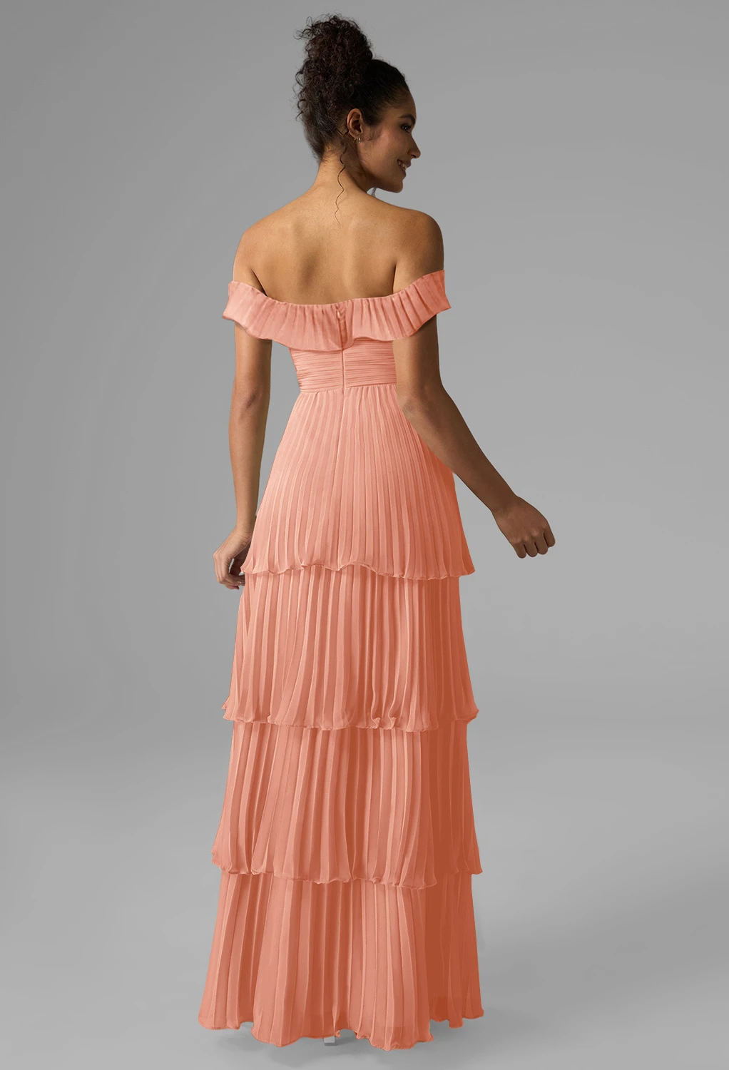 Peach Pink Bridesmaid Dresses | AW.Bridal Australia
