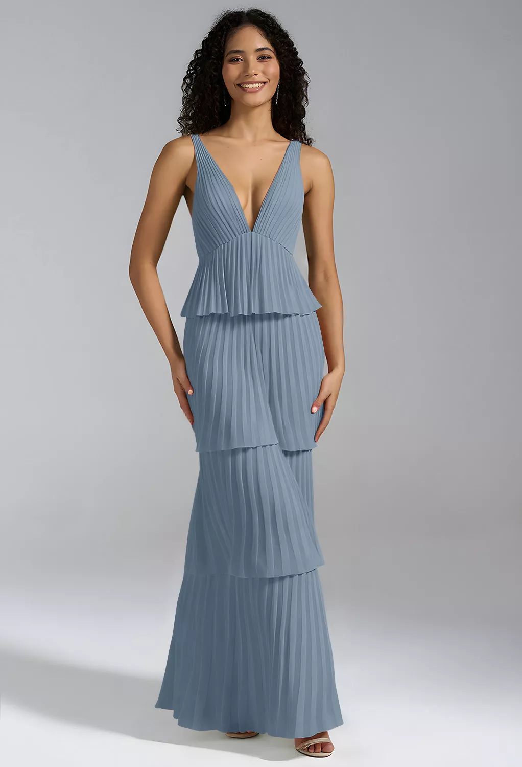 low cost plus size formal dresses Modest Evening Dresses main image 0
