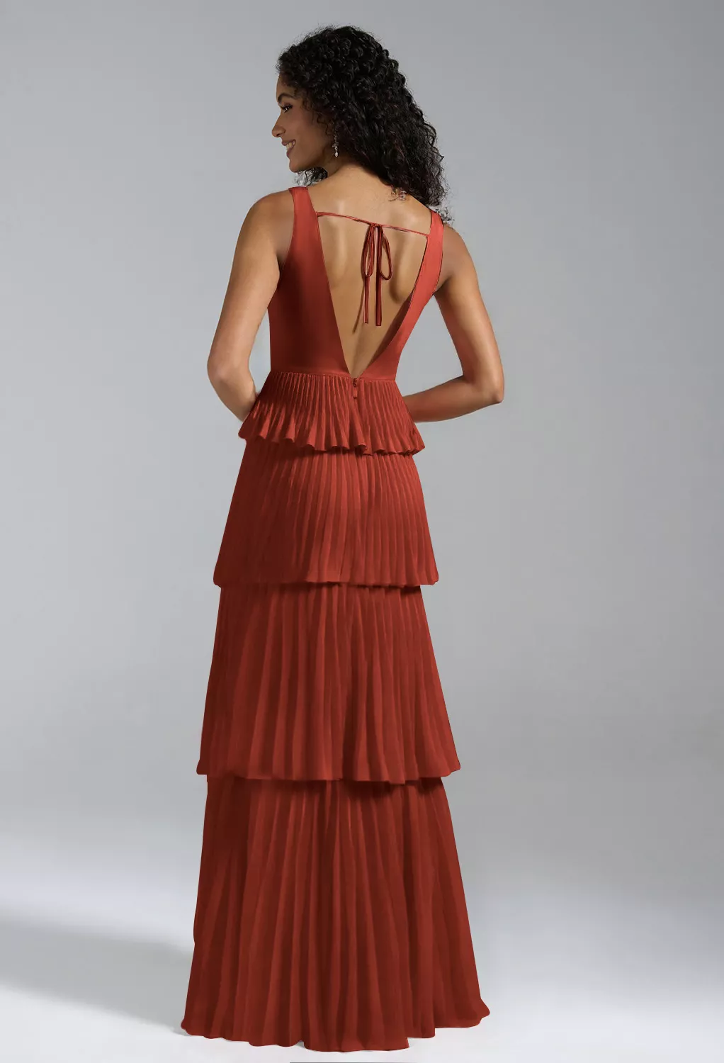 AW Asma Rust Bridesmaid Dresses | AW.Bridal Australia