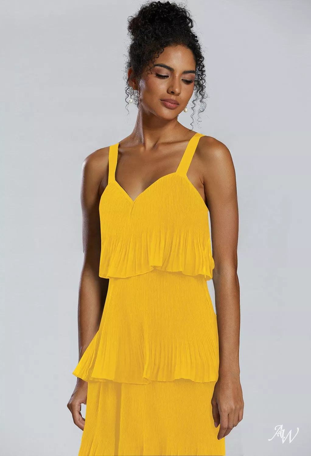 sasha formal high slit wrap dress Sexy Sasha Chiffon Wrap Dress White Curve/Plus