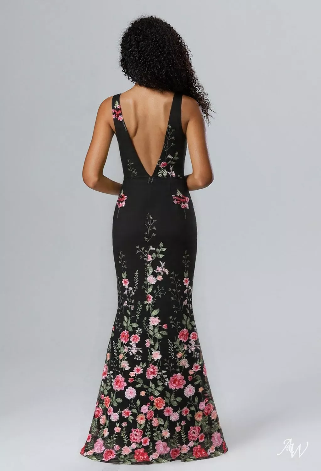 AW Cleo Black Wedding Guest Dresses