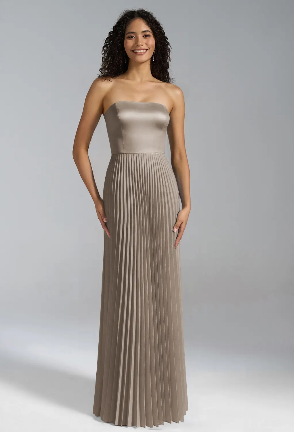 grey maxi dress uk Sarta Women's Wrap Top Maxi Dress Silver Grey Oil Slick Party Dresses Medium (UK 12-14) main image 0