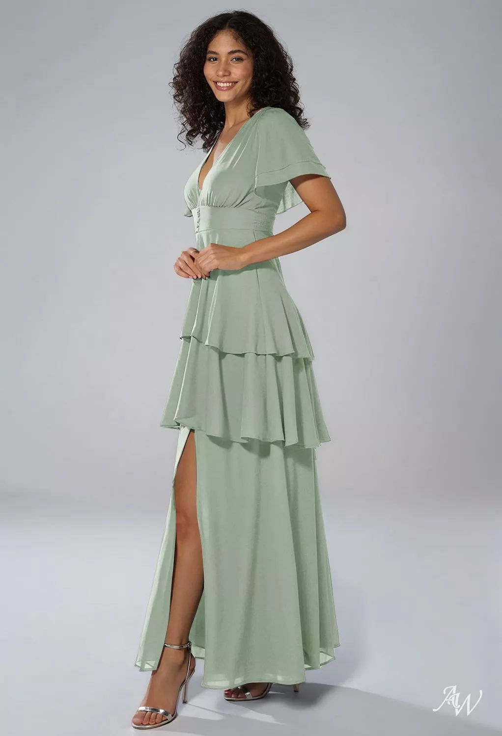 tiffany green bridesmaid dresses AW Tiffany Dress