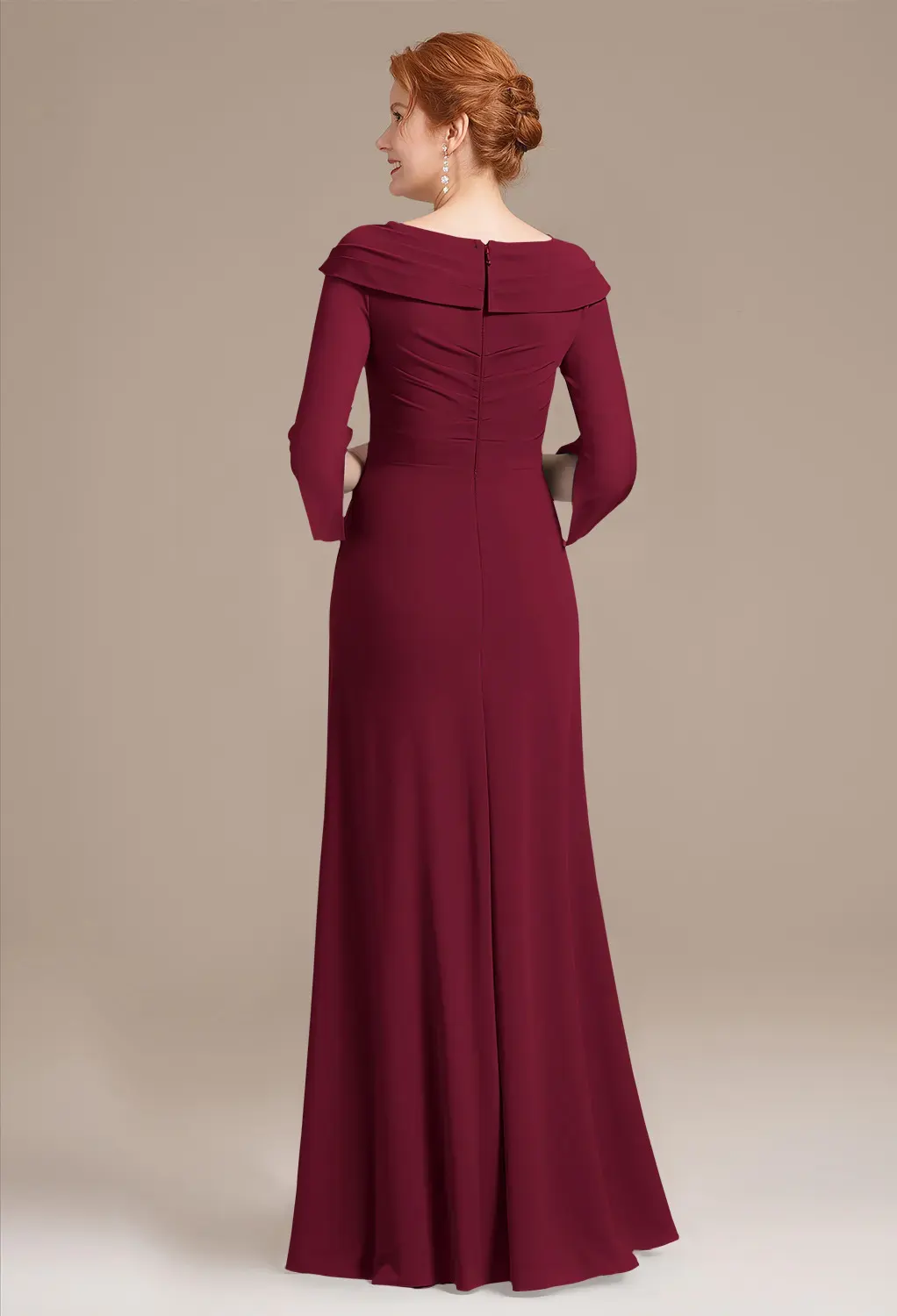 Burgundy Mother of the Bride Dresses & Groom Dresses | AW.Bridal Australia