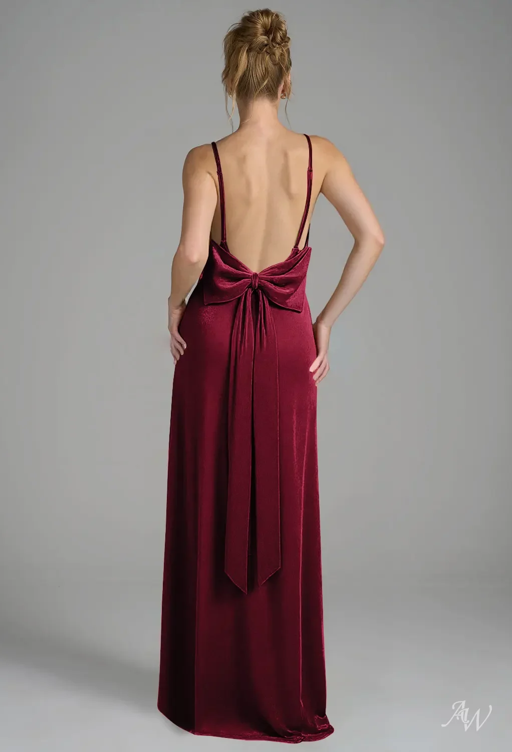 AW Laurie Burgundy Bridesmaid Dresses | AW.Bridal Australia