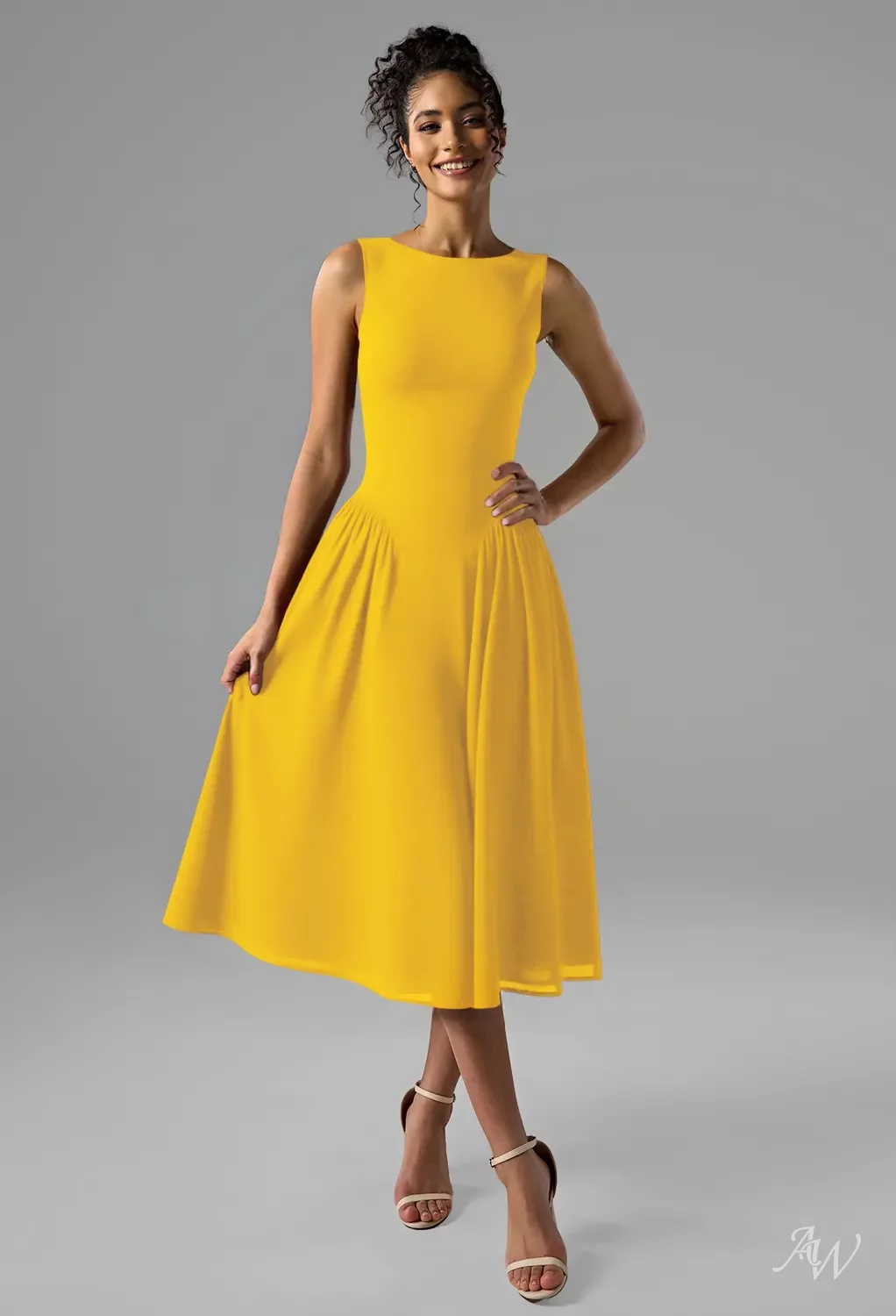 yellow evening dress australia Jasmine - Light yellow formal dress | lace V neckline fitted mermaid lace up XS main image 0