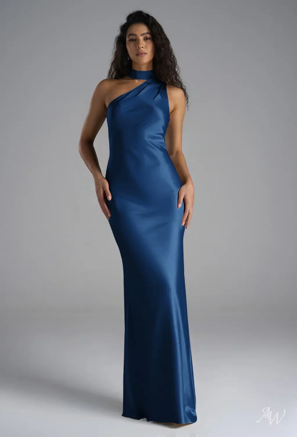 AW Esmeralda Navy Bridesmaid Dresses