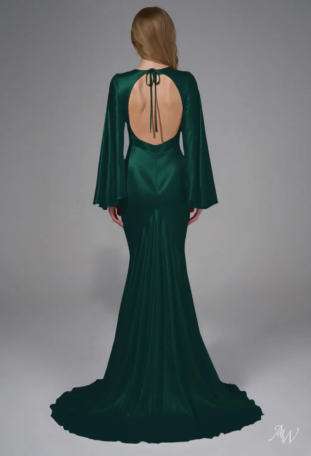 AW Octaviana Hunter Green Bridesmaid Dresses | AW.Bridal Australia