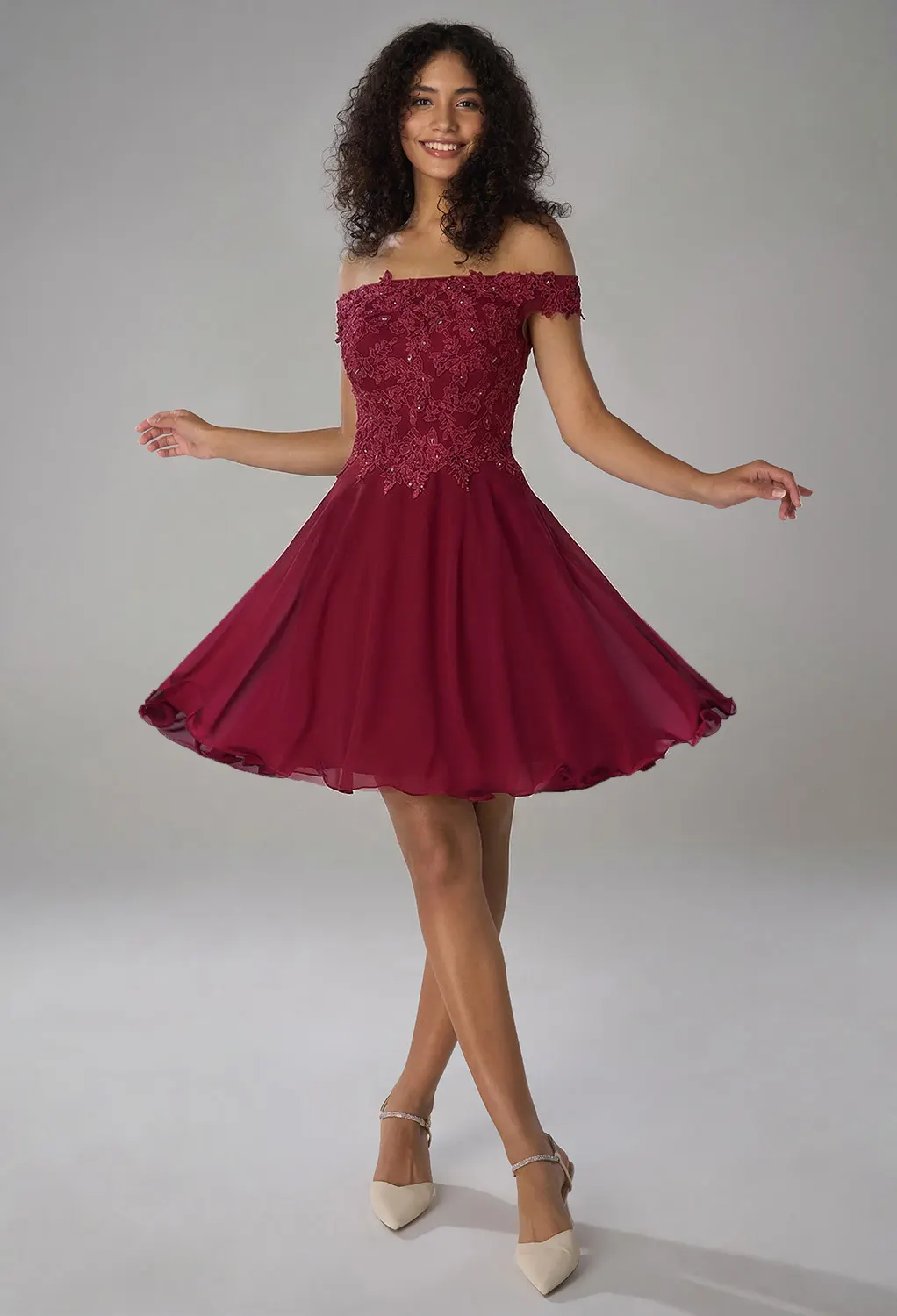homecoming rose gold dress Burgundy Homecoming Dresses,Short Homecoming Dress,A-line Homecoming D main image 1