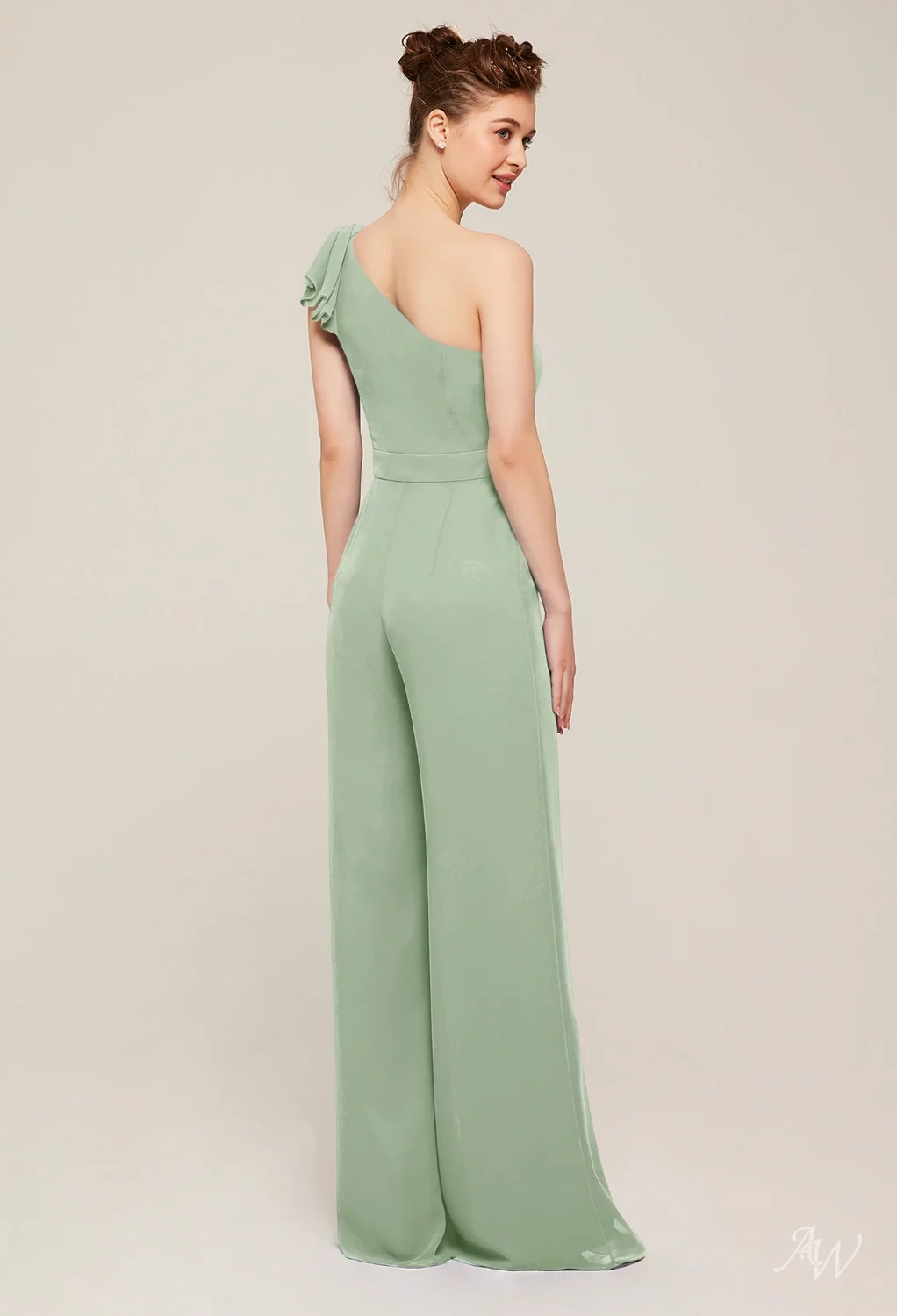 basil green bridesmaid dresses AW Sage Bust 88cm FT-LADIES-SUITING black mini formal dress Size:Size L
