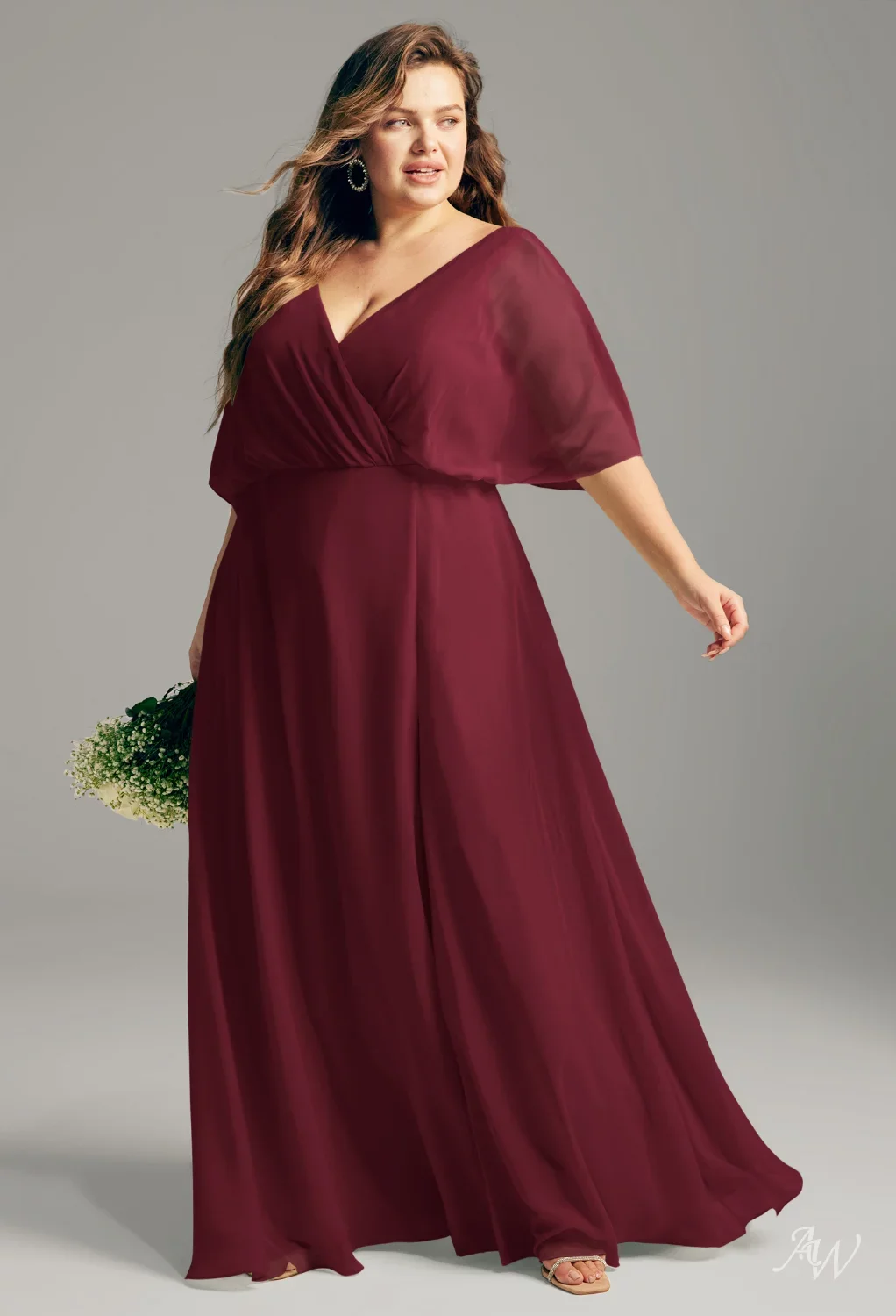 AW Vickie Burgundy Bridesmaid Dresses Germany