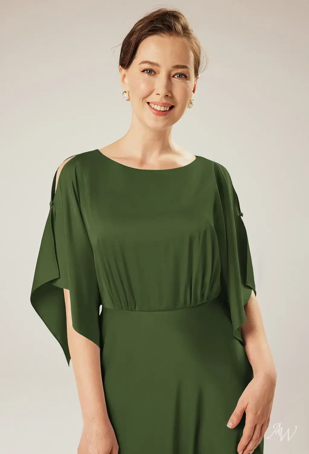 green emerald velvet dress Women's Pine Green Satin Slip Dress