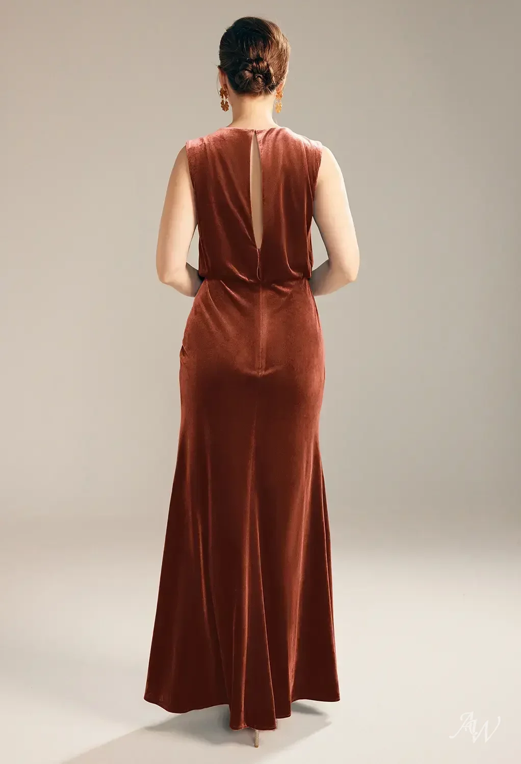 AW Eulalia Burnt Orange Mother of the Bride Dresses | AW.Bridal Germany