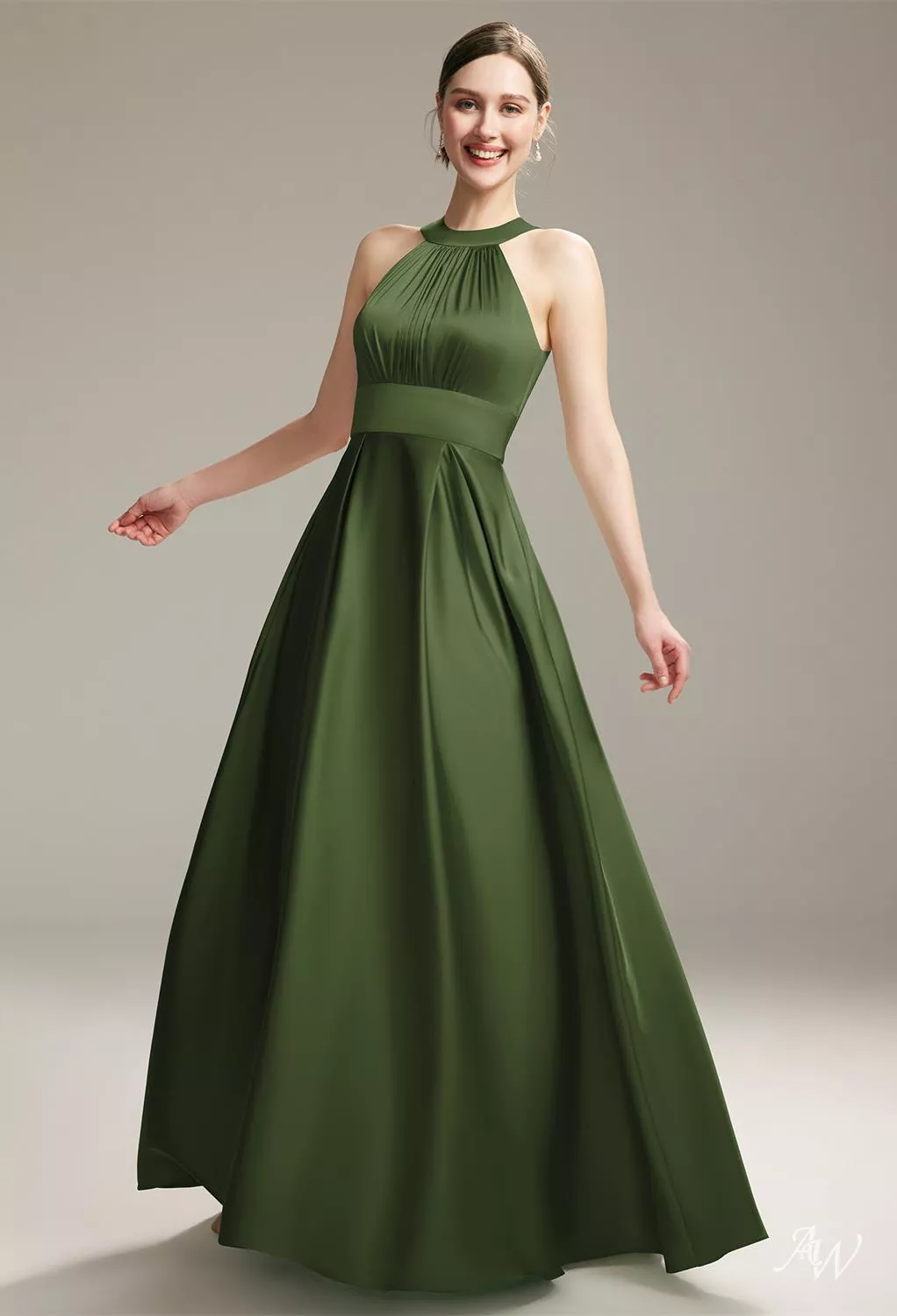melanie green dress Kennedy Blue Melanie