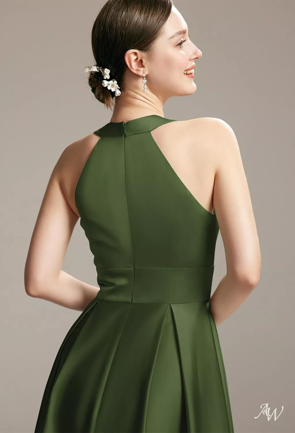 melanie green dress Melanie Dress - Garden