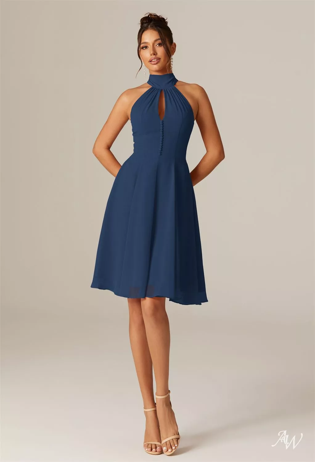 AW Lucerne Navy Bridesmaid Dresses