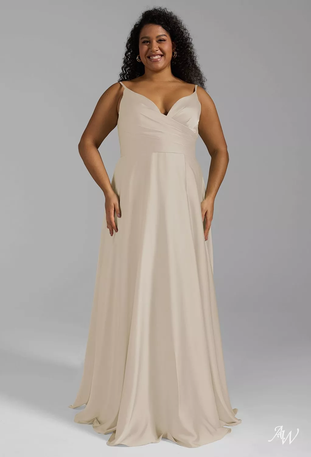 AW Rosemarie Champagne Bridesmaid Dresses Germany