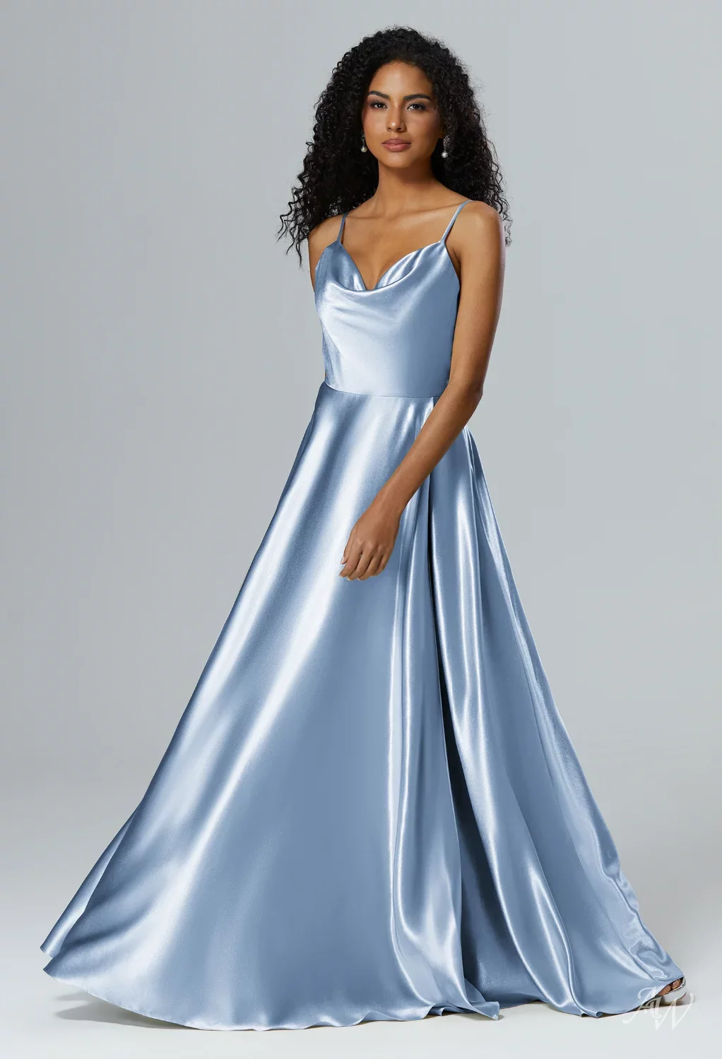 crystal blue bridesmaid dresses HALTER TOP CRYSTAL BEADED FITTED DRESS BY LADIVINE C173 – Bridal Hive