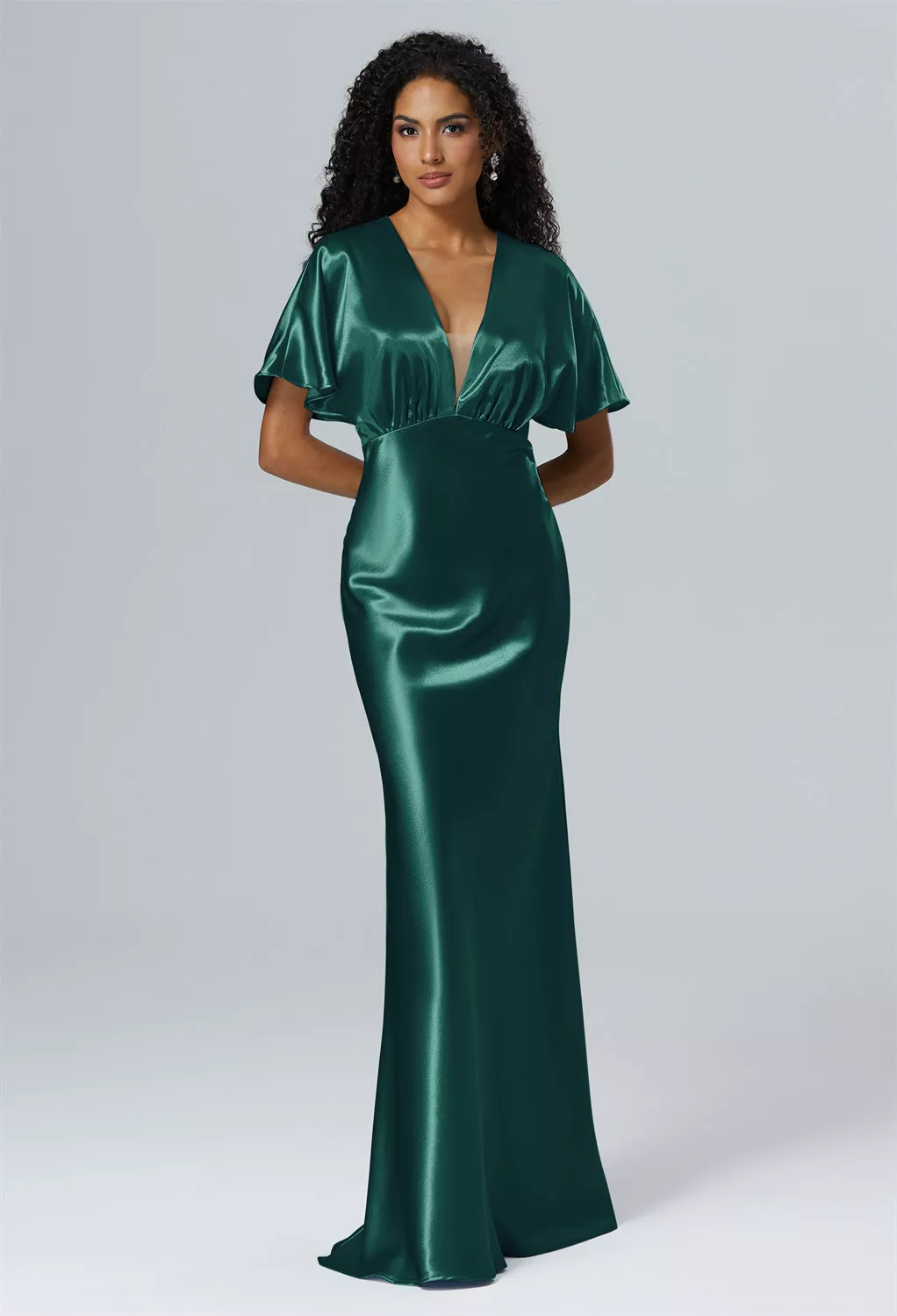 green emerald velvet dress Sweetest Secret Front Tie Dress In Hunter Green Curves  Impressions Online  Boutique