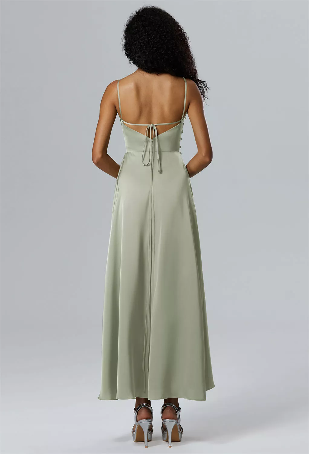 Sage Green Beach Wedding Guest Dresses | AW.Bridal